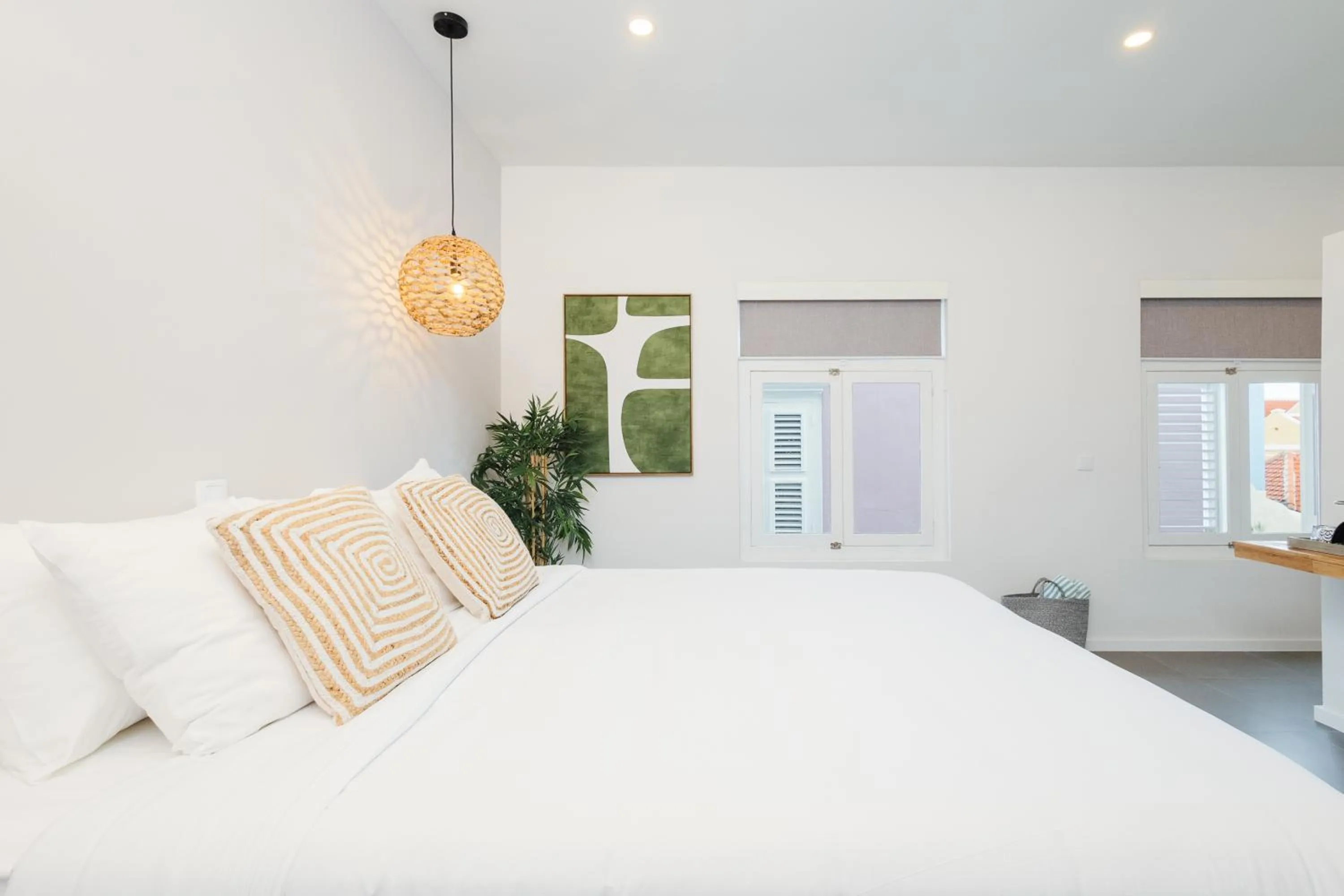 Bed in Pietermaai Oasis