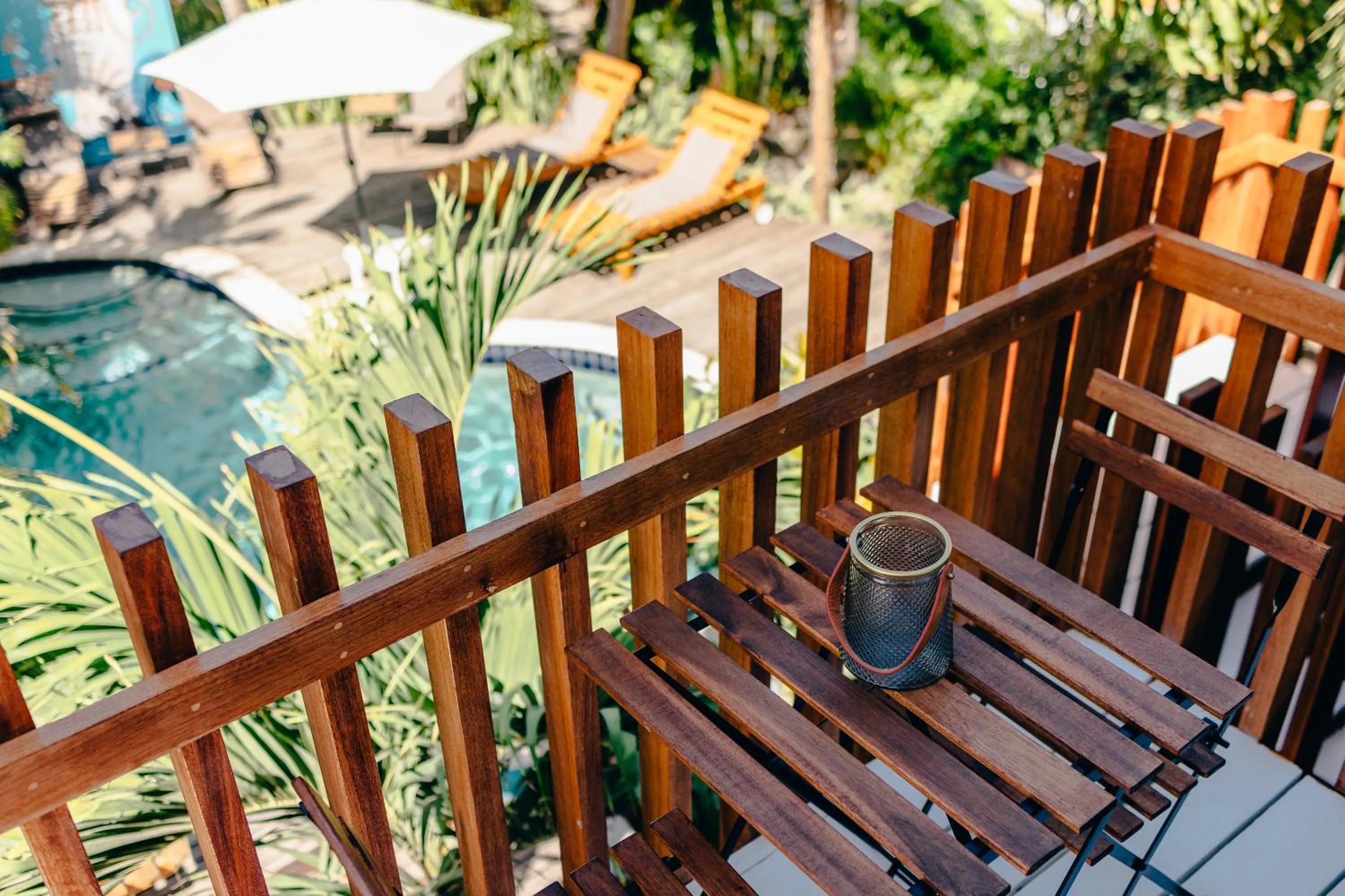 Balcony/Terrace in Pietermaai Oasis