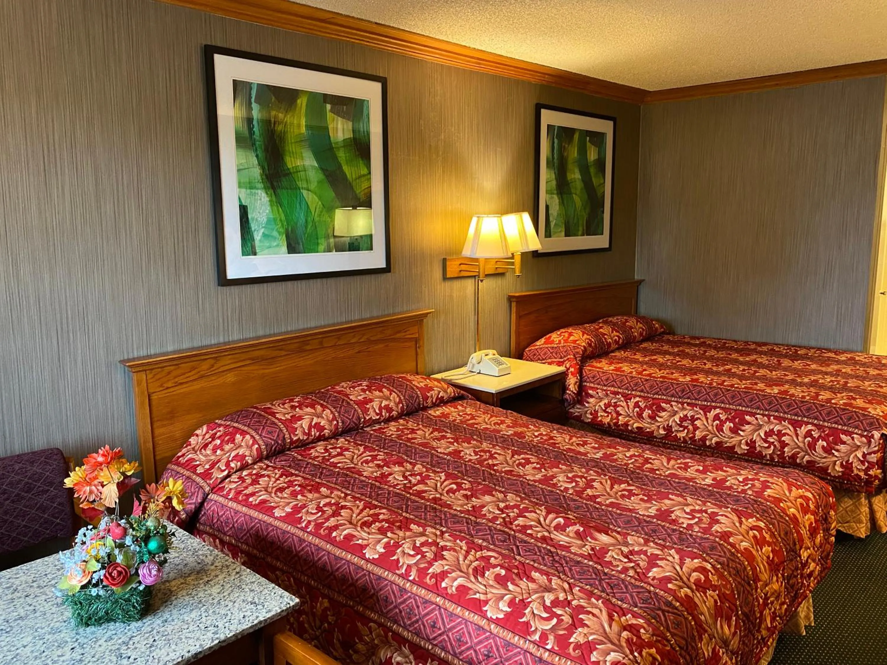 Bed in New Century Inn