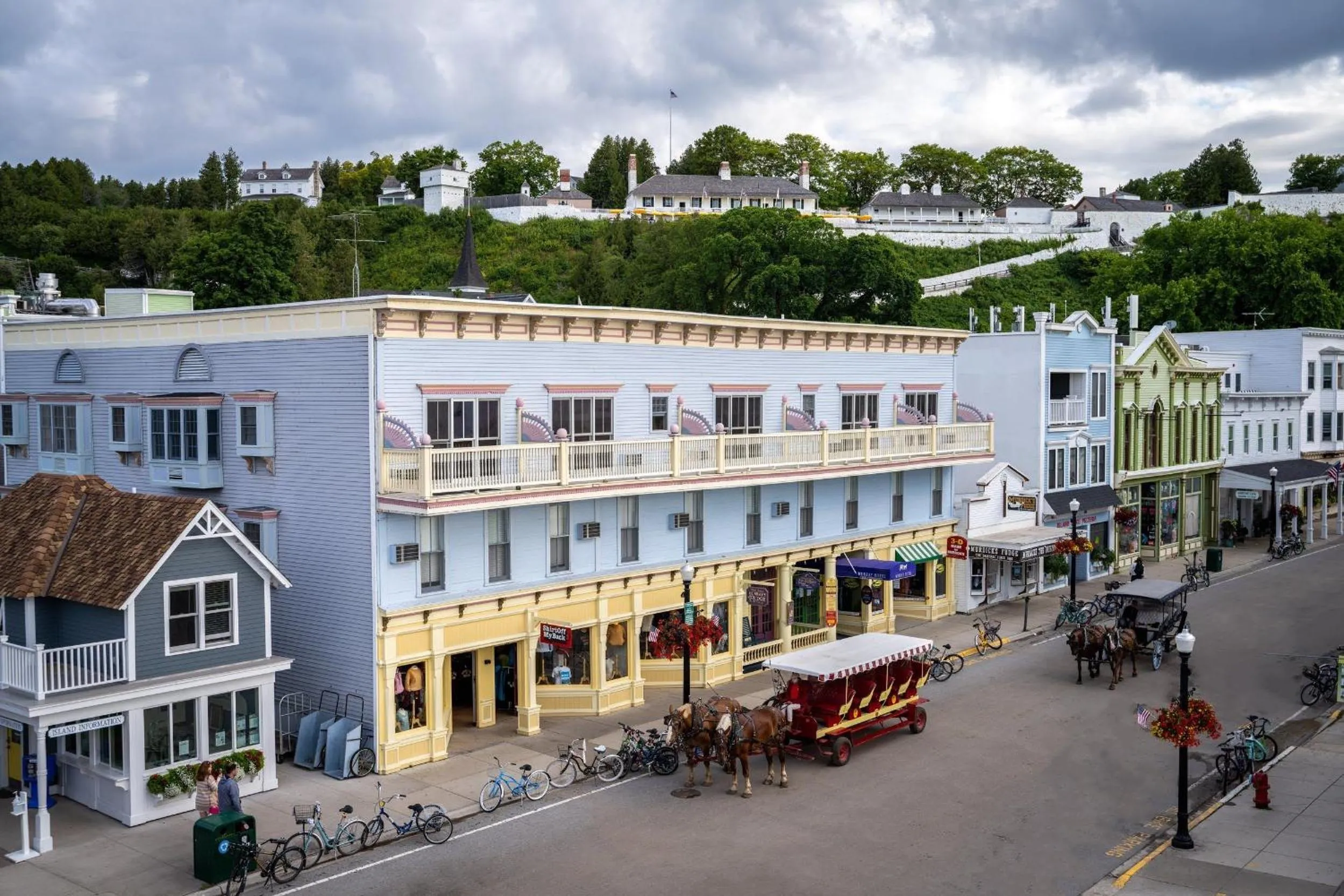 Street view in Murray Hotel