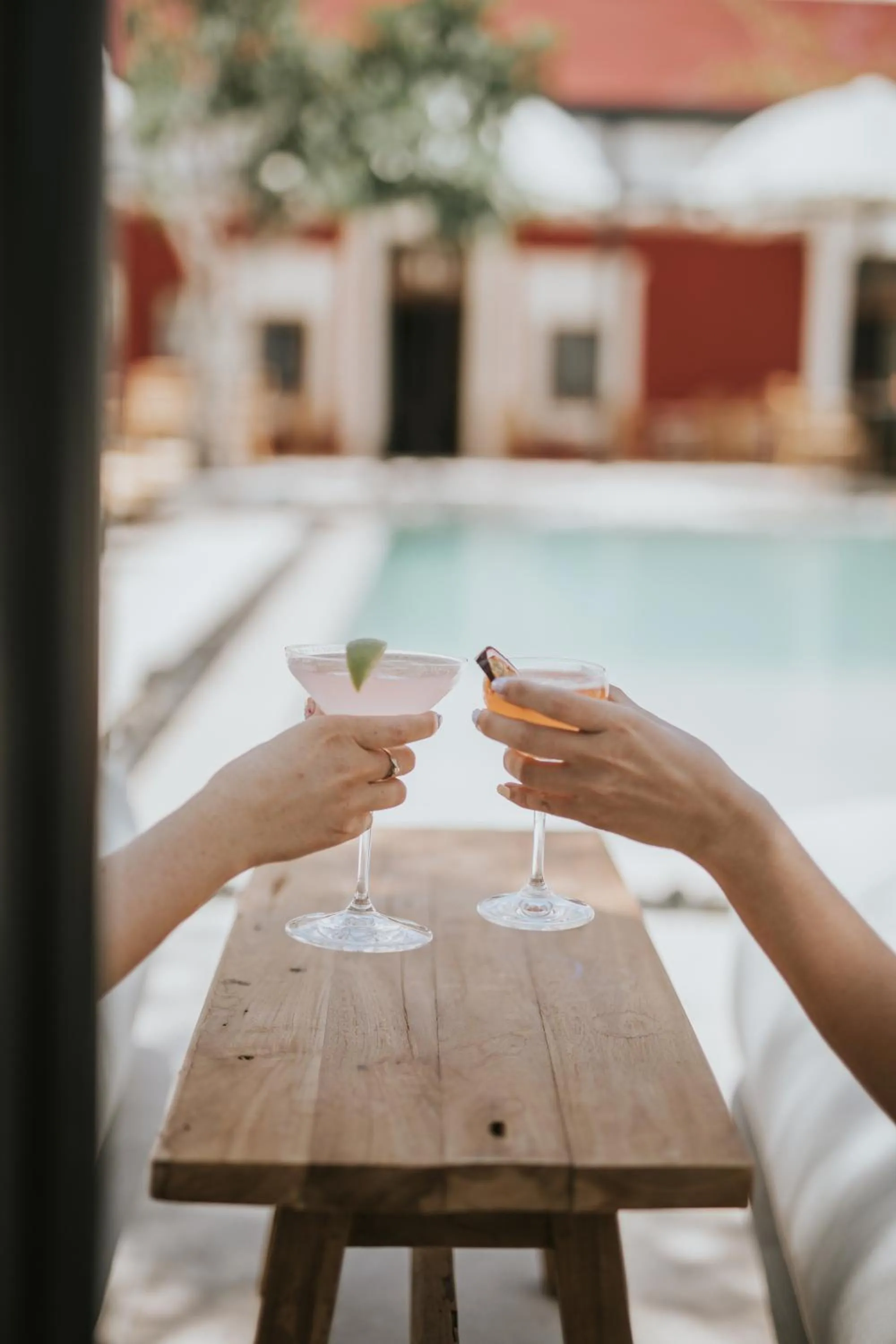 Swimming pool in Meroviglia Boutique Hotel