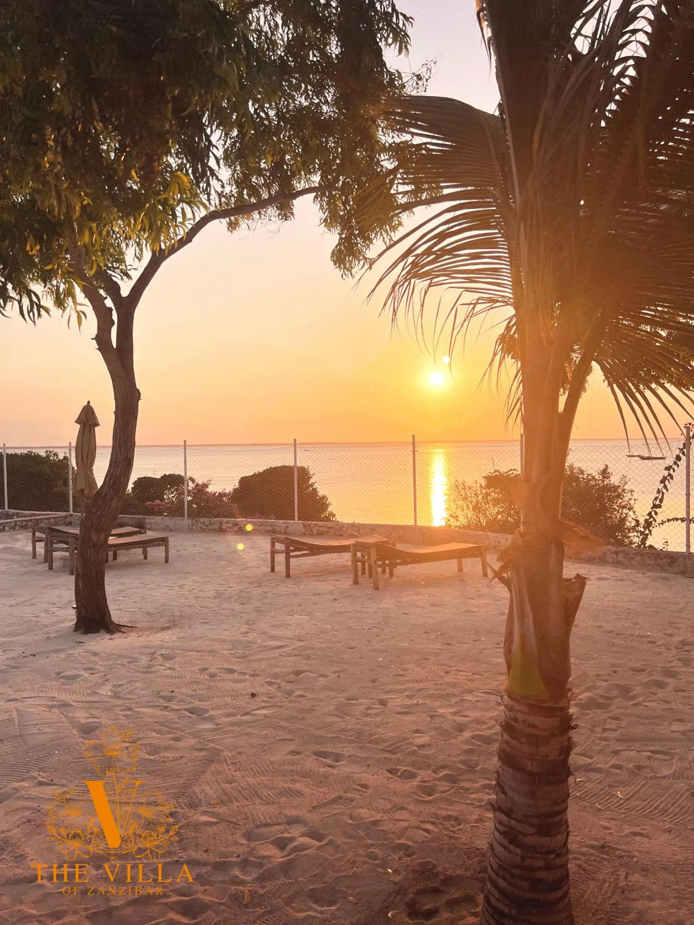 Beach in The Villa of Zanzibar