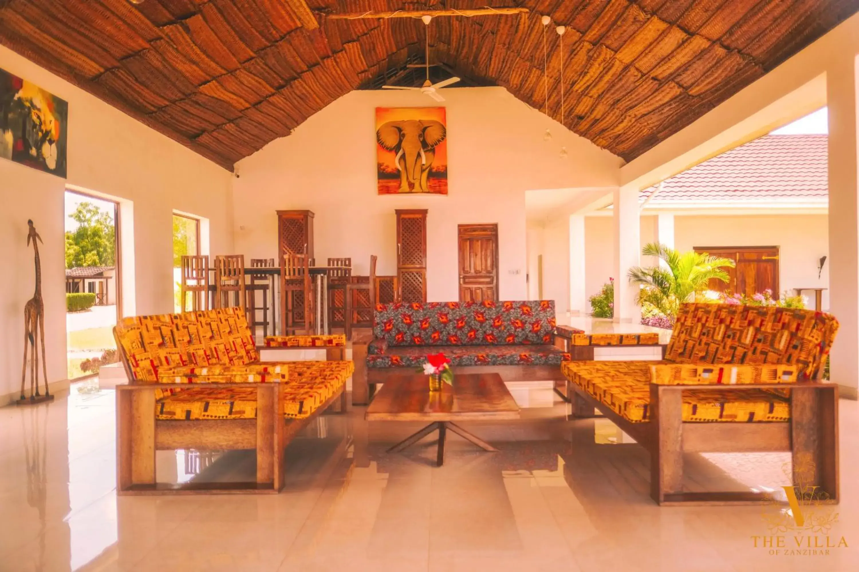 Living room in The Villa of Zanzibar Living room in The Villa of Zanzibar