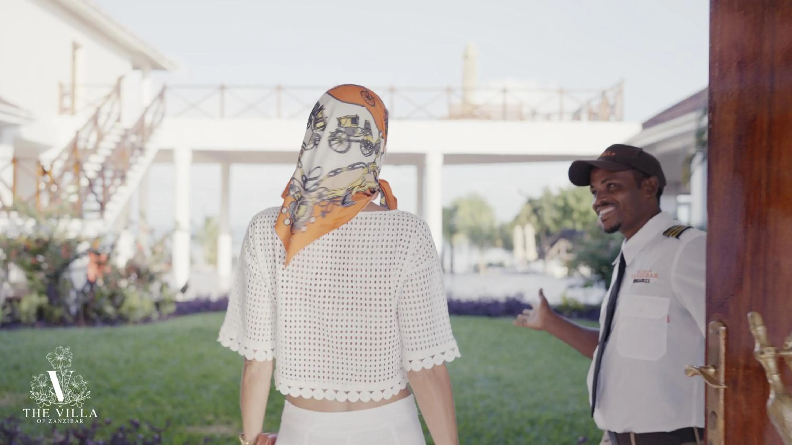 Facade/entrance in The Villa of Zanzibar