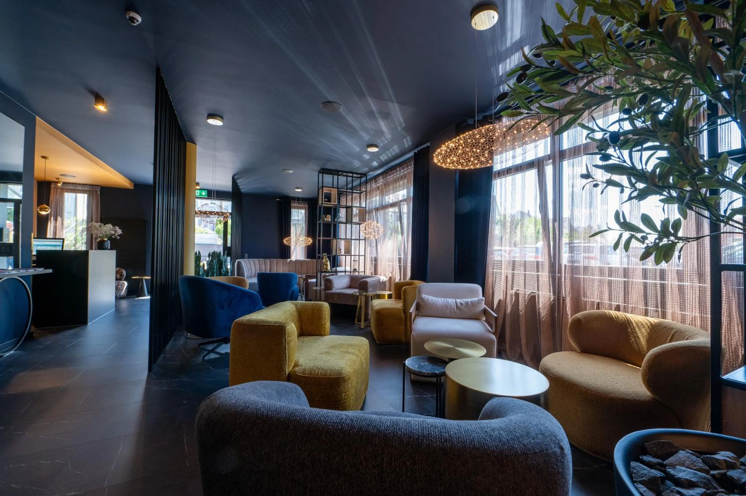 Lounge or bar in V Business Apartments Böblingen