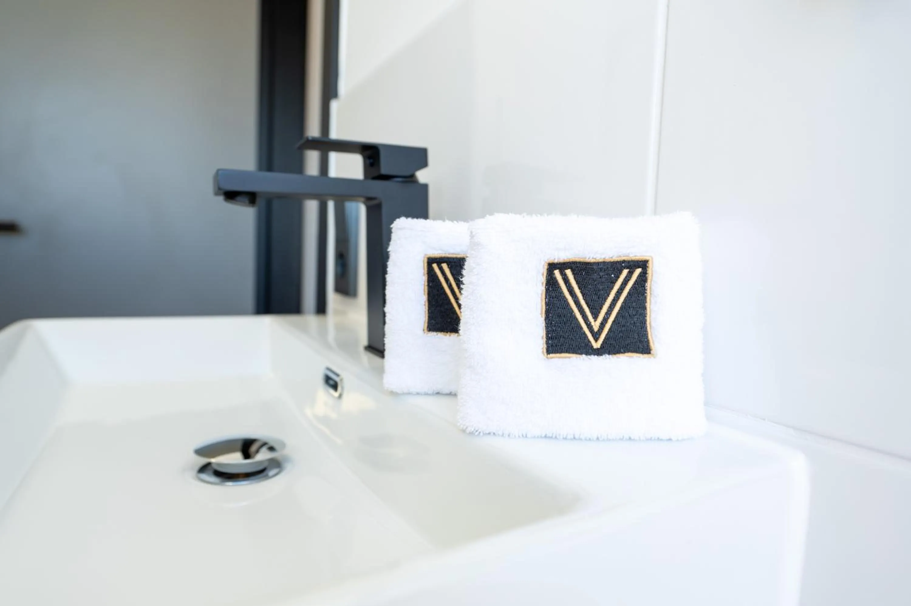 Bathroom in V Business Apartments Böblingen