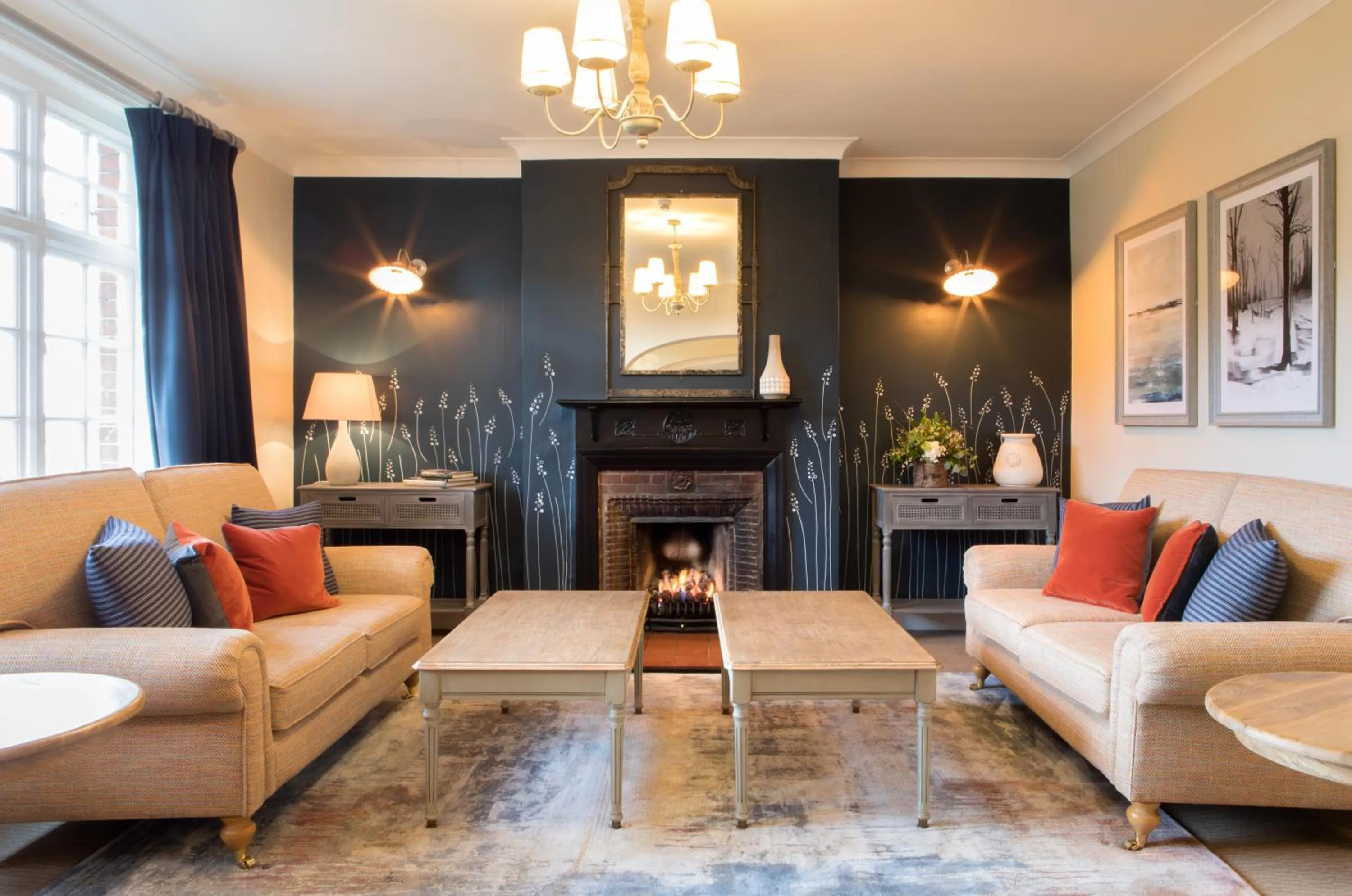 Lobby or reception in Beaulieu Hotel