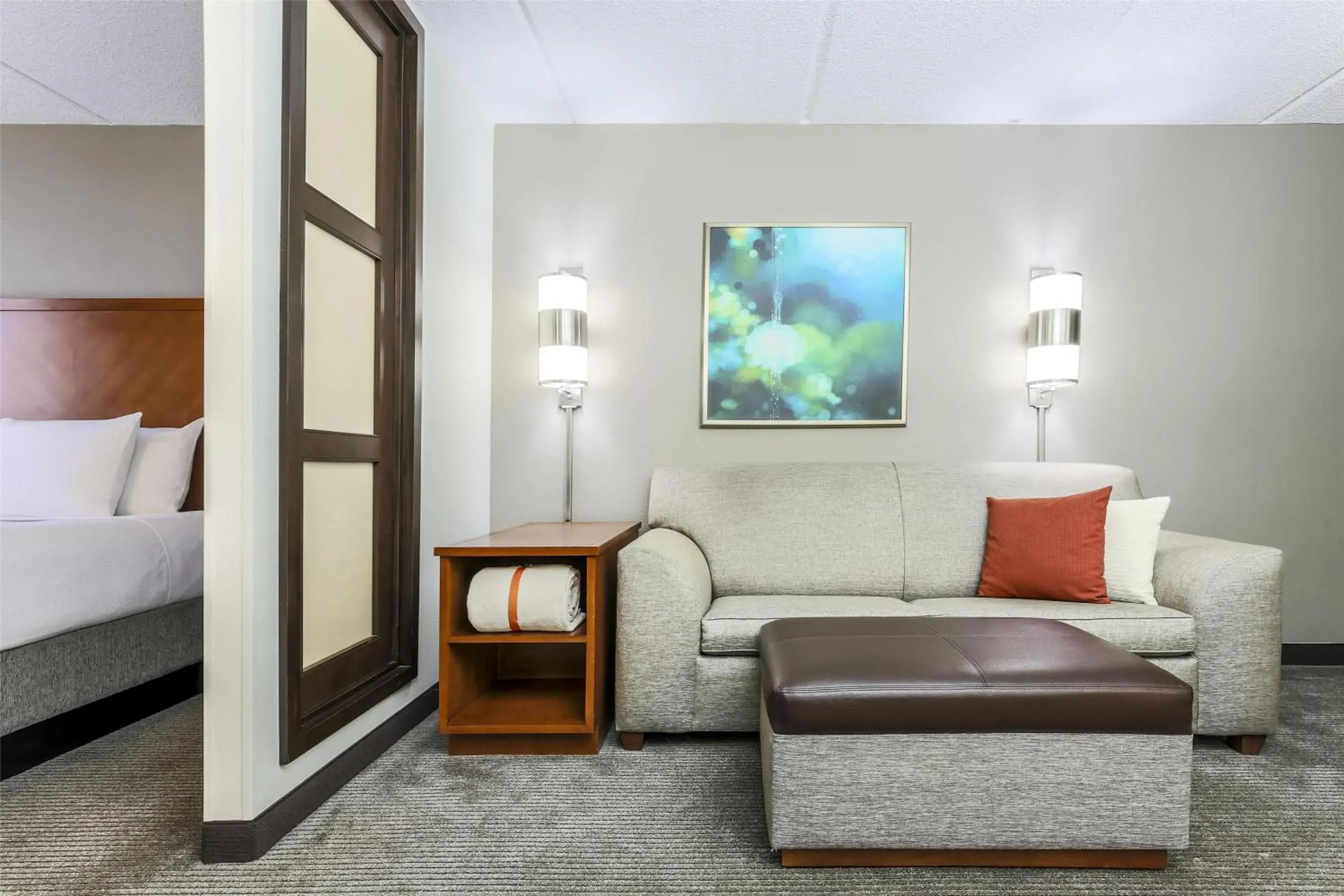 Bedroom, Bed in Hyatt Place Fort Worth/Hurst Bedroom, Bed in Hyatt Place Fort Worth/Hurst