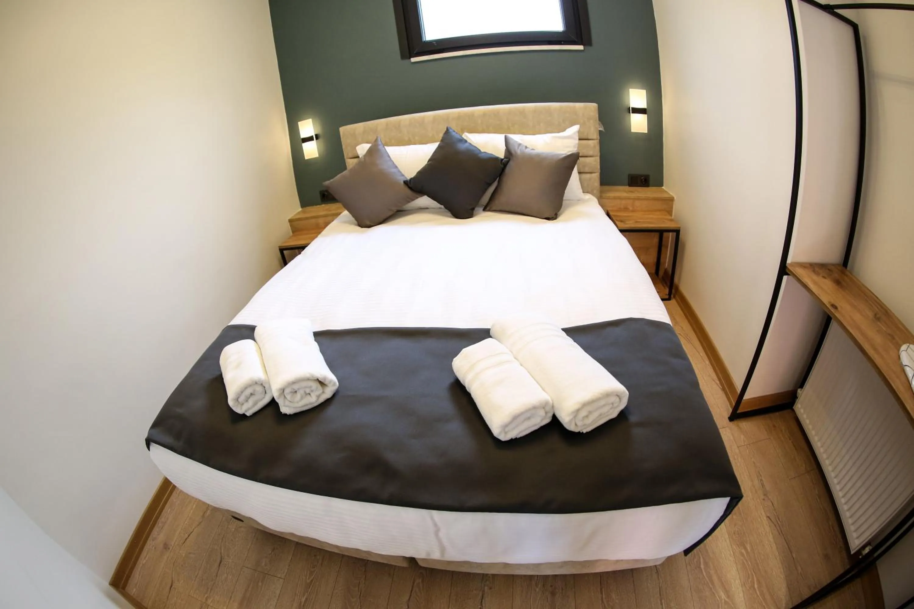 Bed in Mia Mia Suites