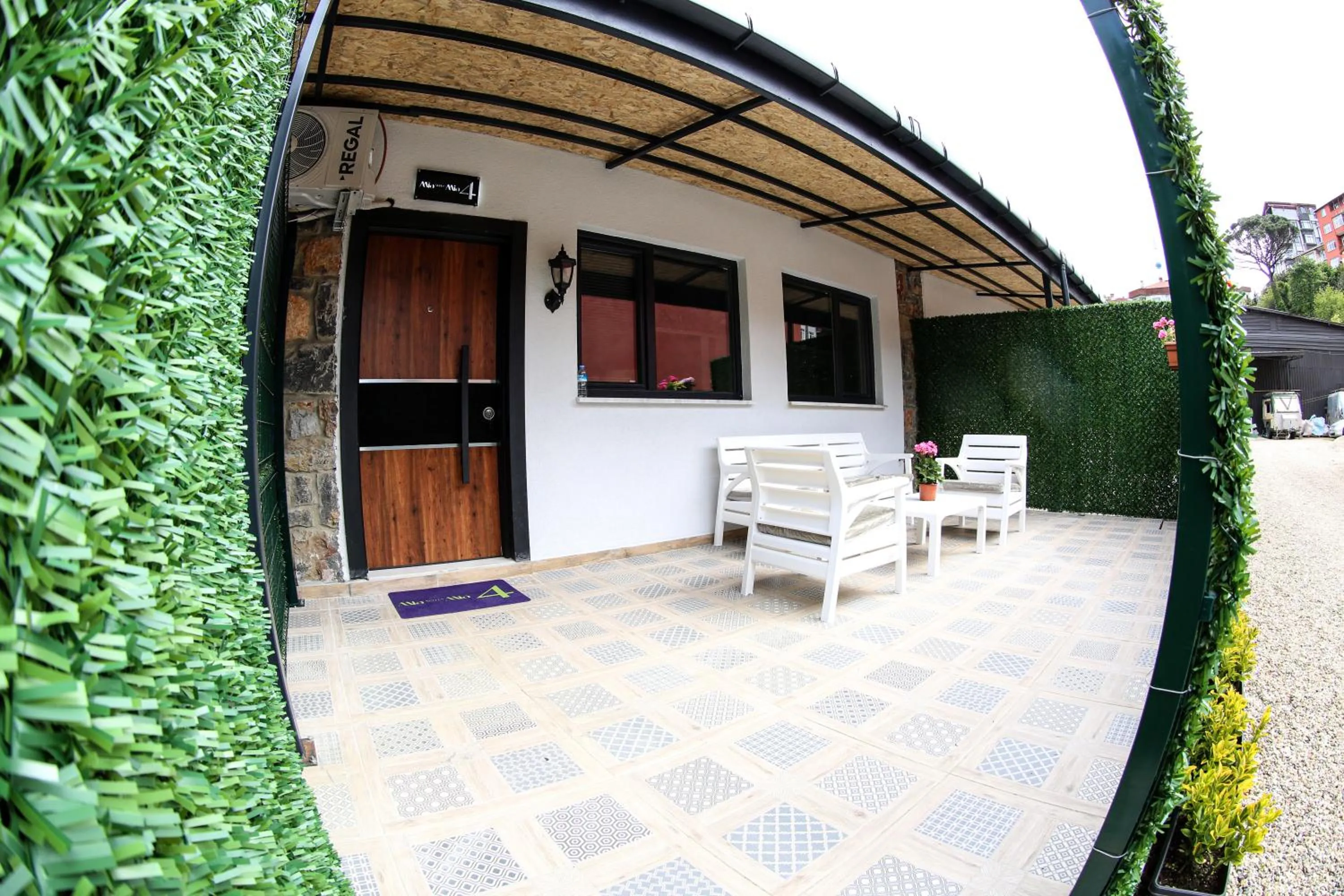 Patio in Mia Mia Suites