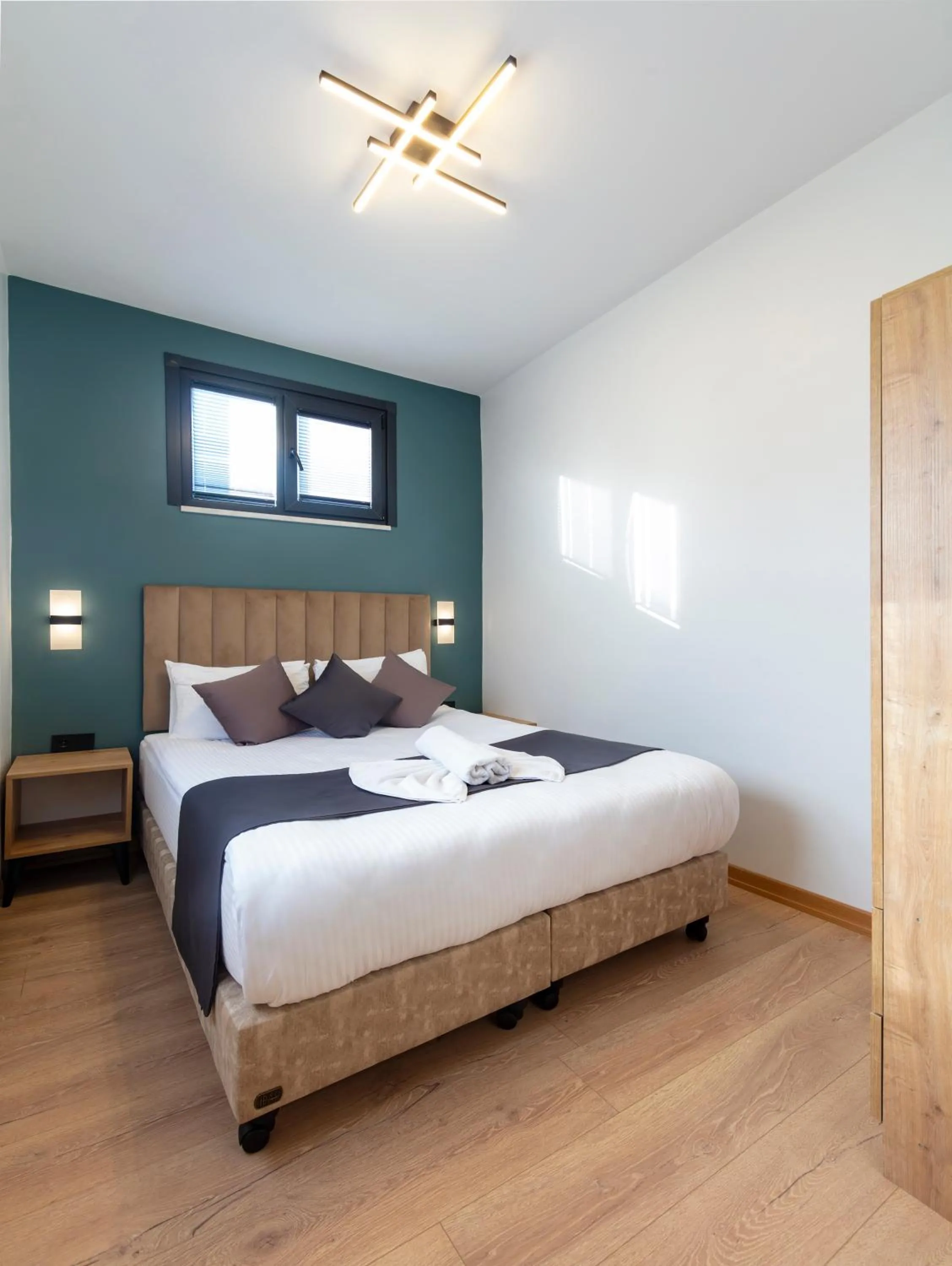 Bedroom, Bed in Mia Mia Suites