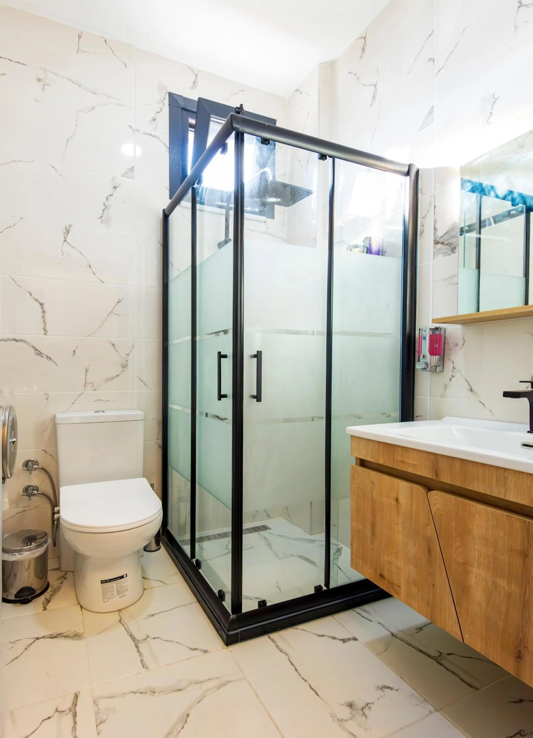 Shower in Mia Mia Suites