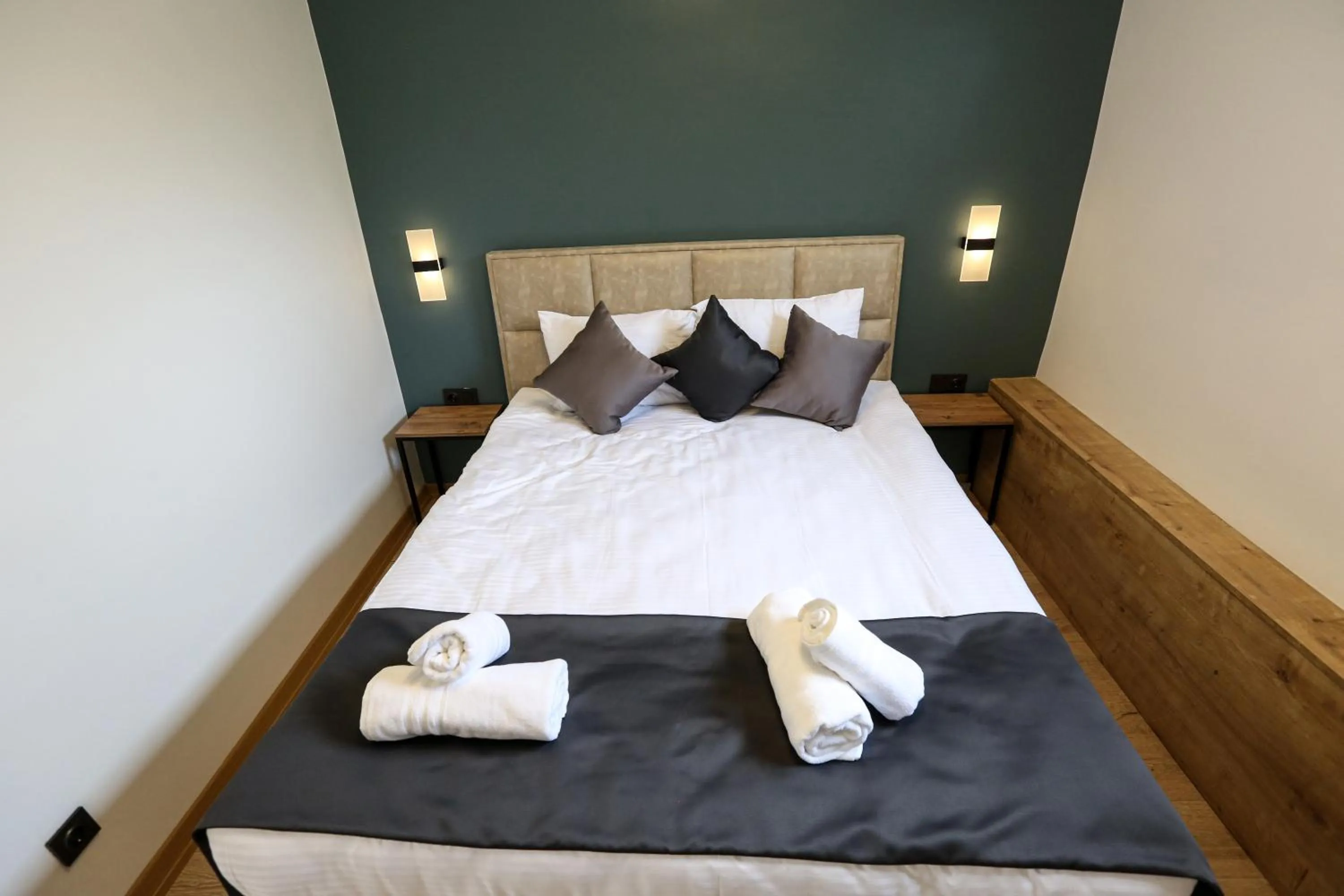 Bedroom, Bed in Mia Mia Suites