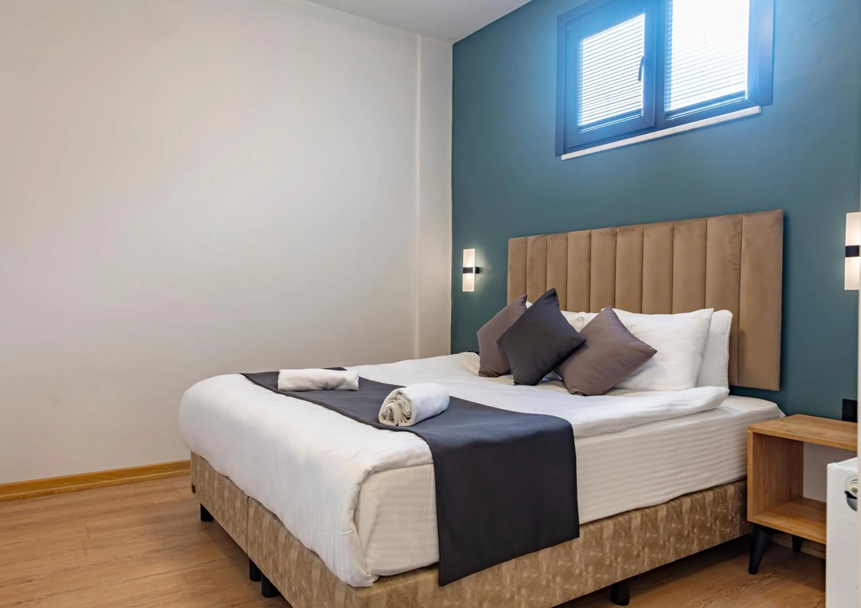 Bed in Mia Mia Suites