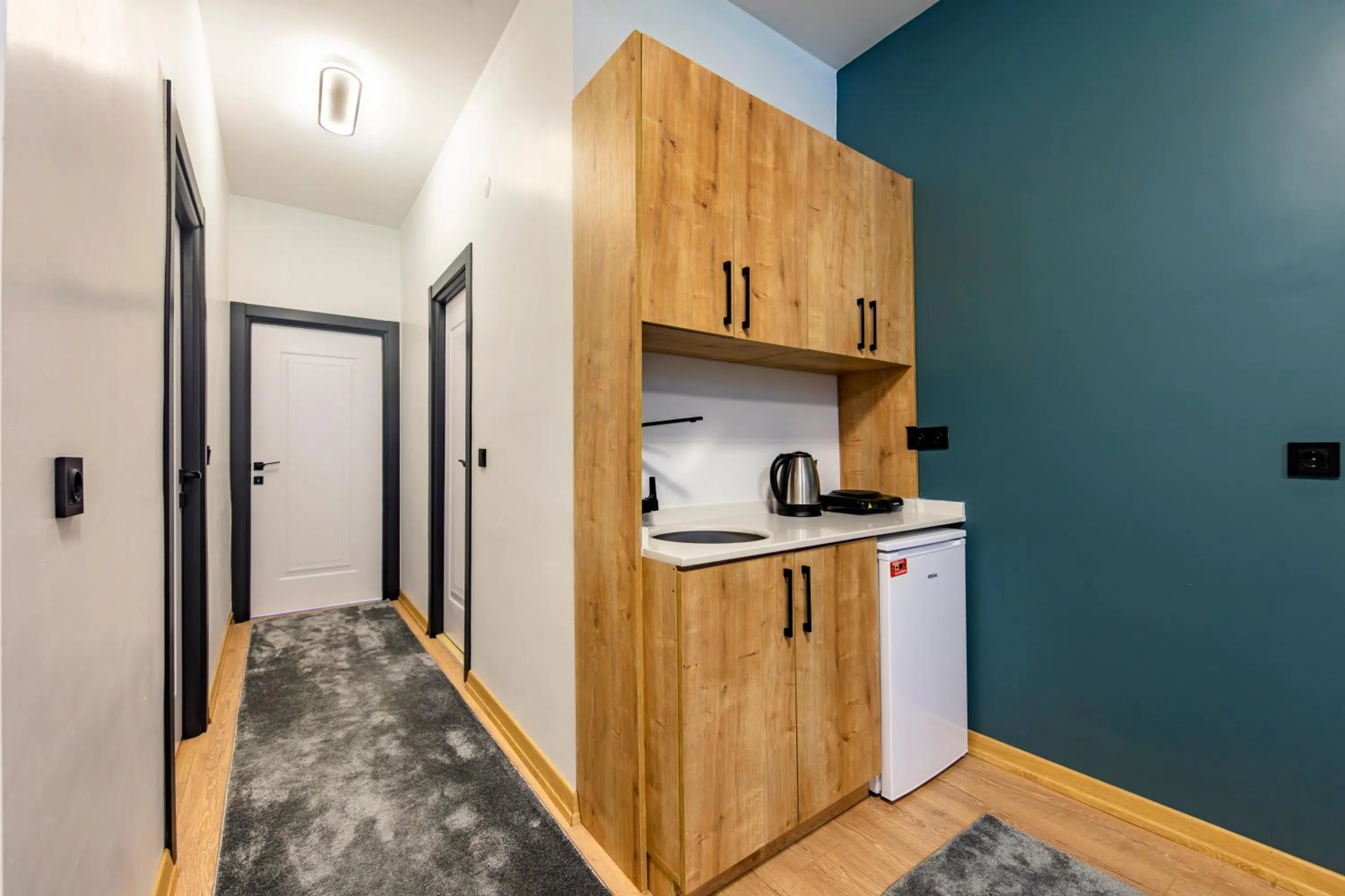 Kitchen or kitchenette in Mia Mia Suites