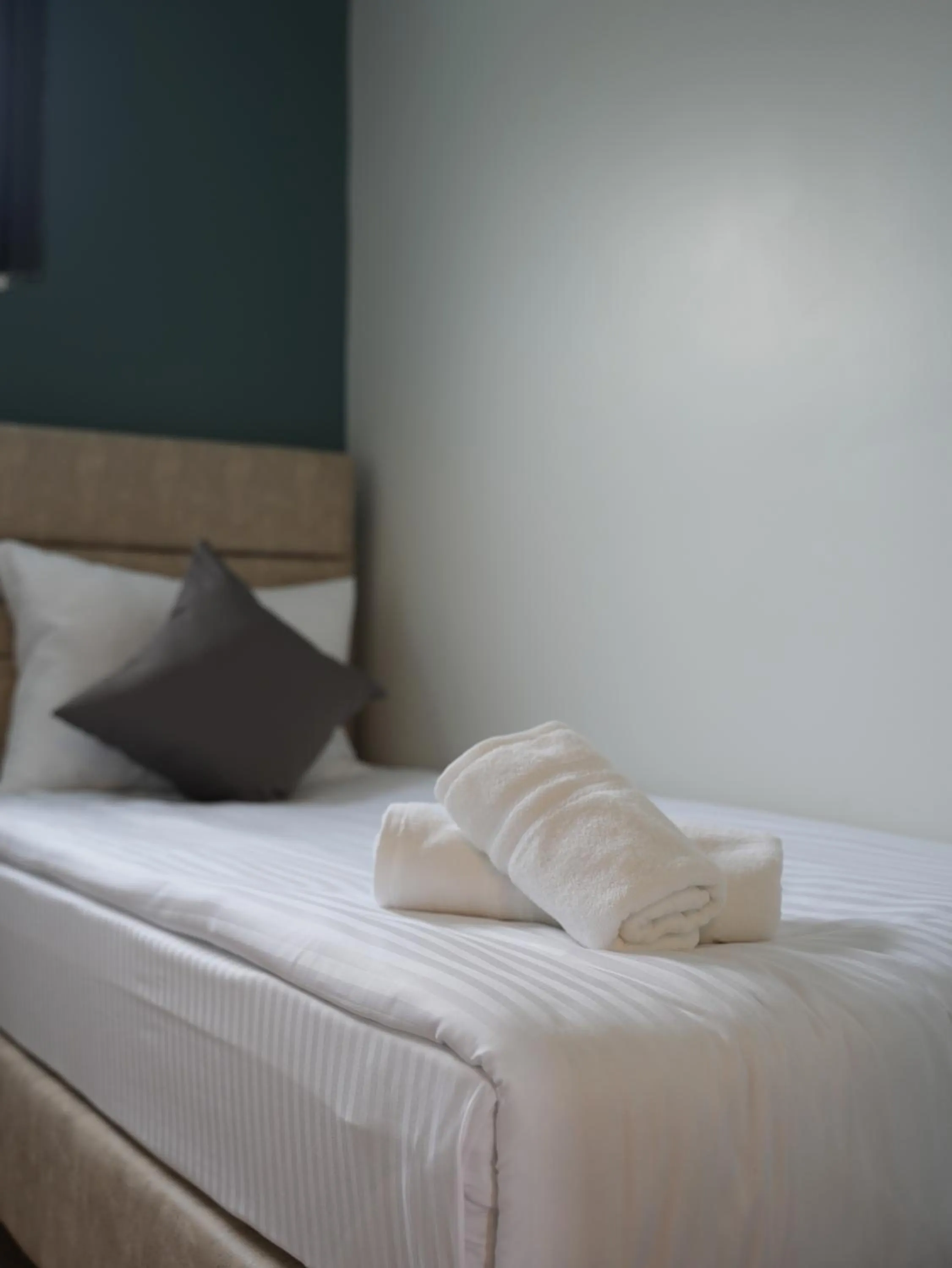 Bed in Mia Mia Suites