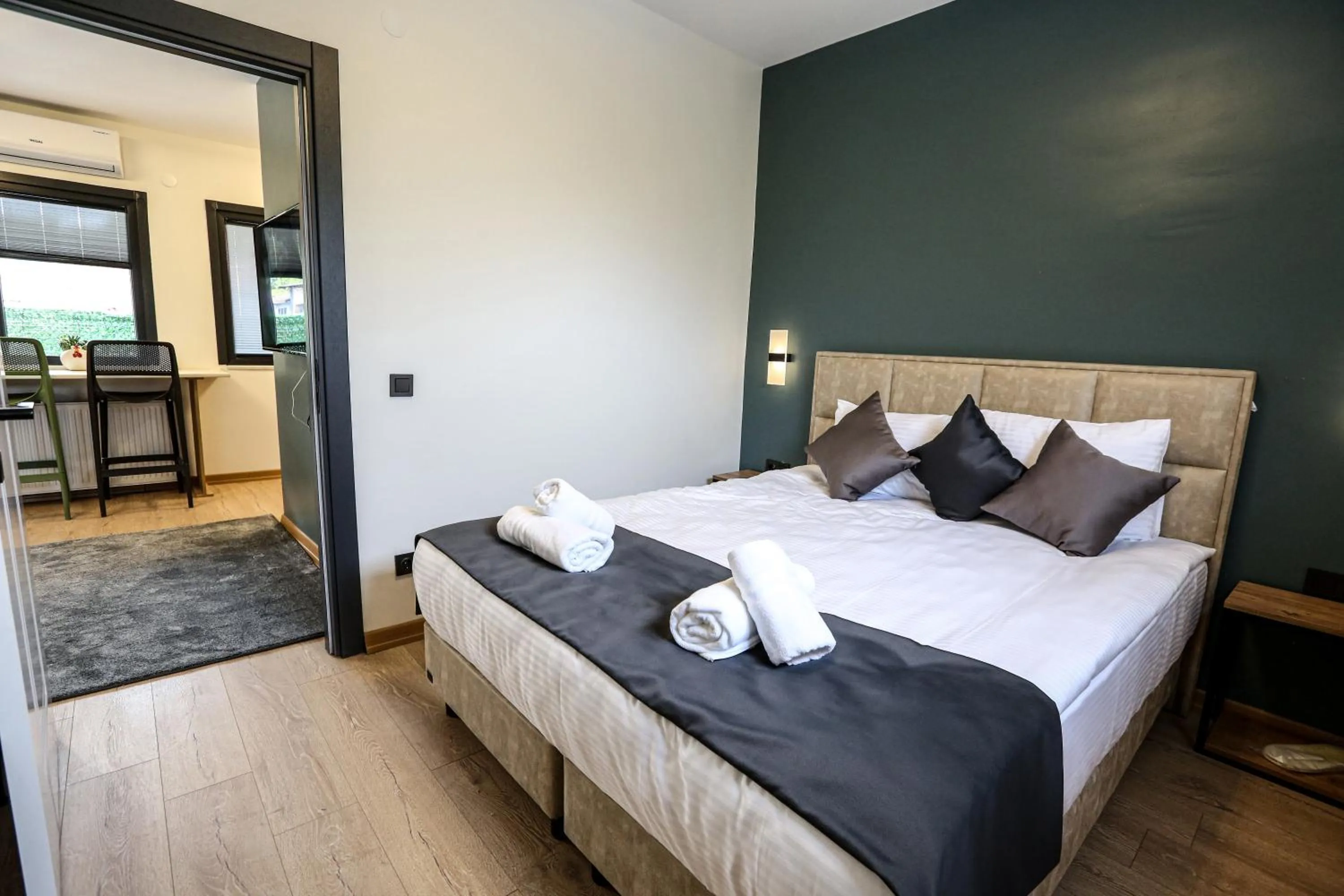 Bedroom, Bed in Mia Mia Suites