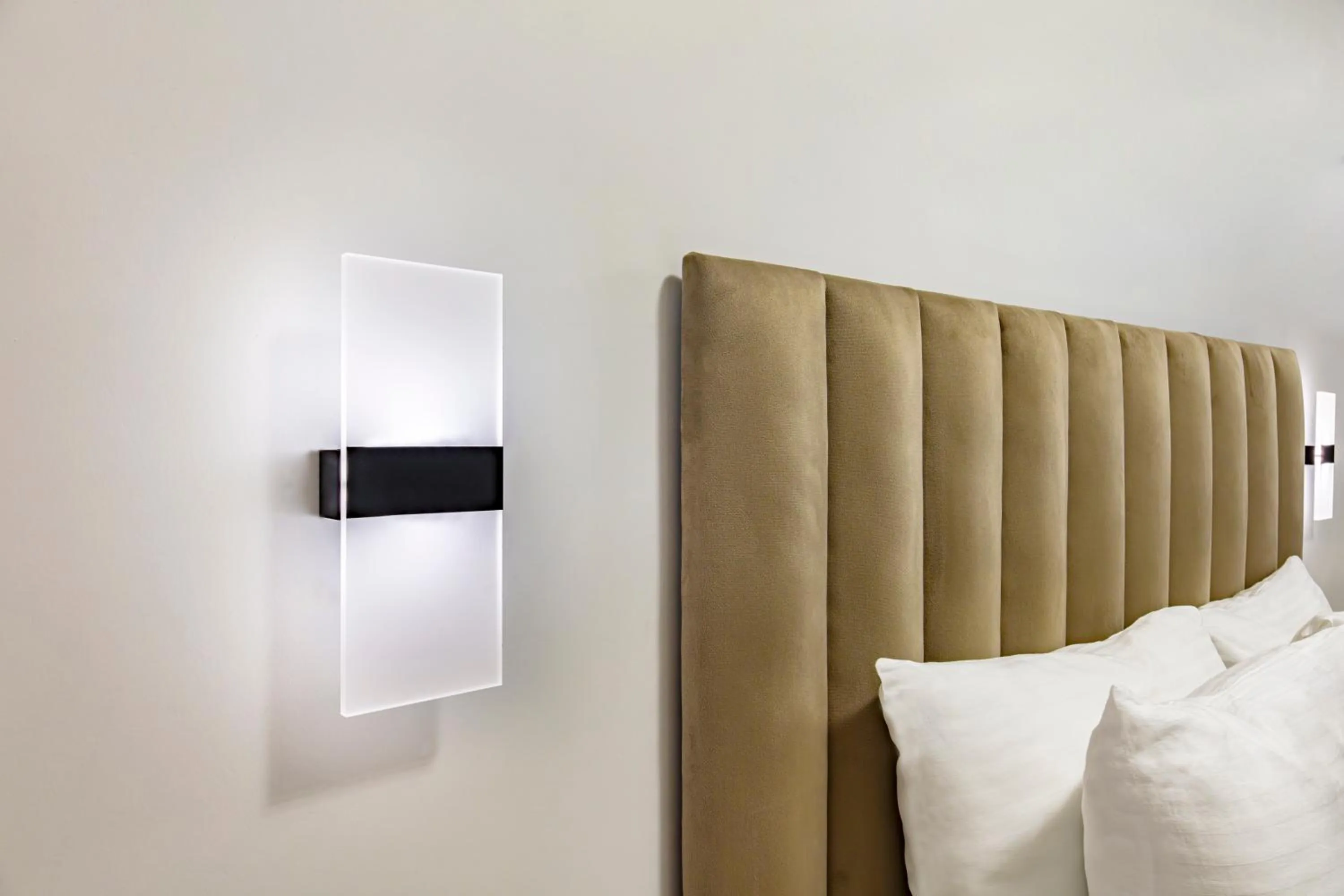 Bed in Mia Mia Suites