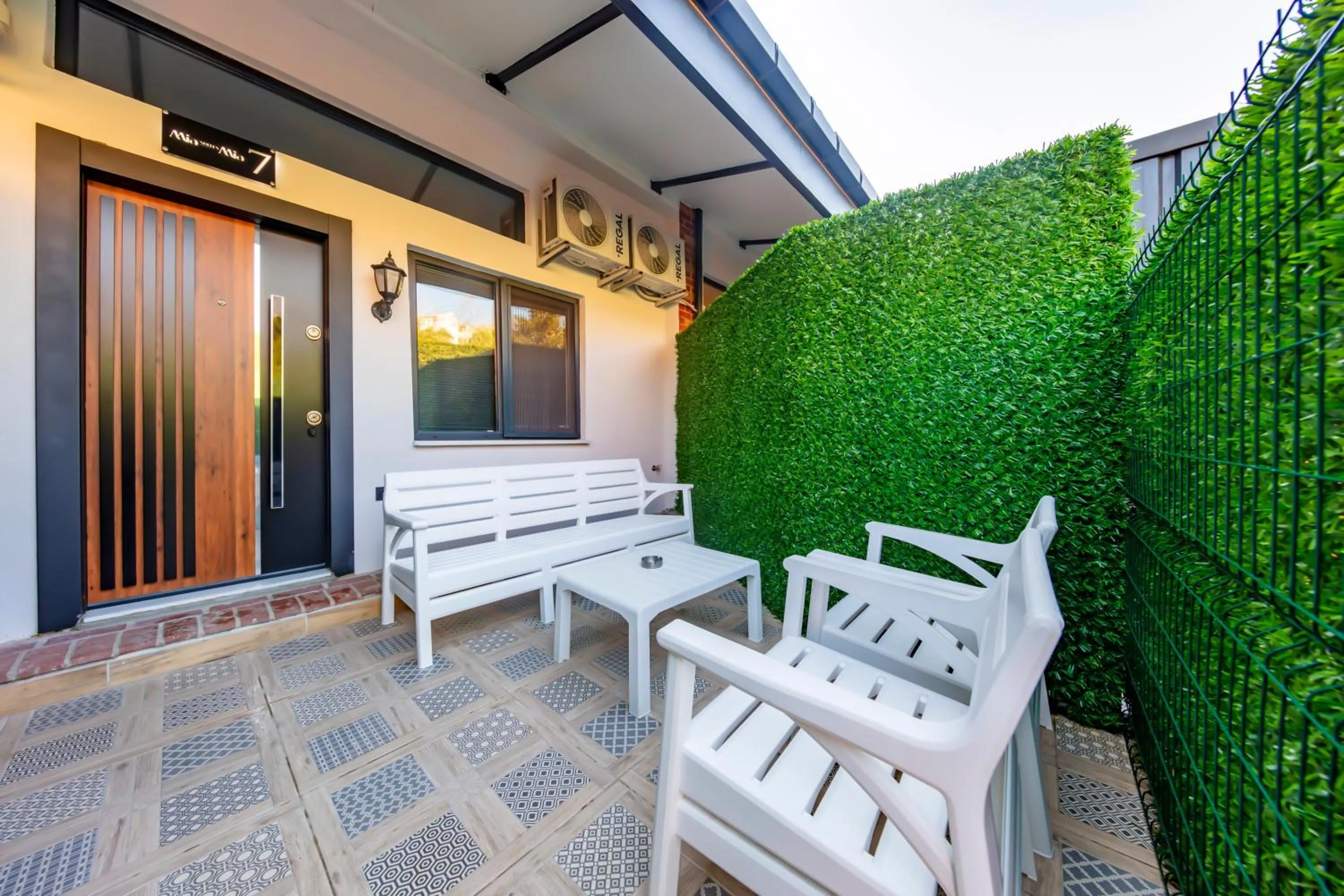 Patio in Mia Mia Suites