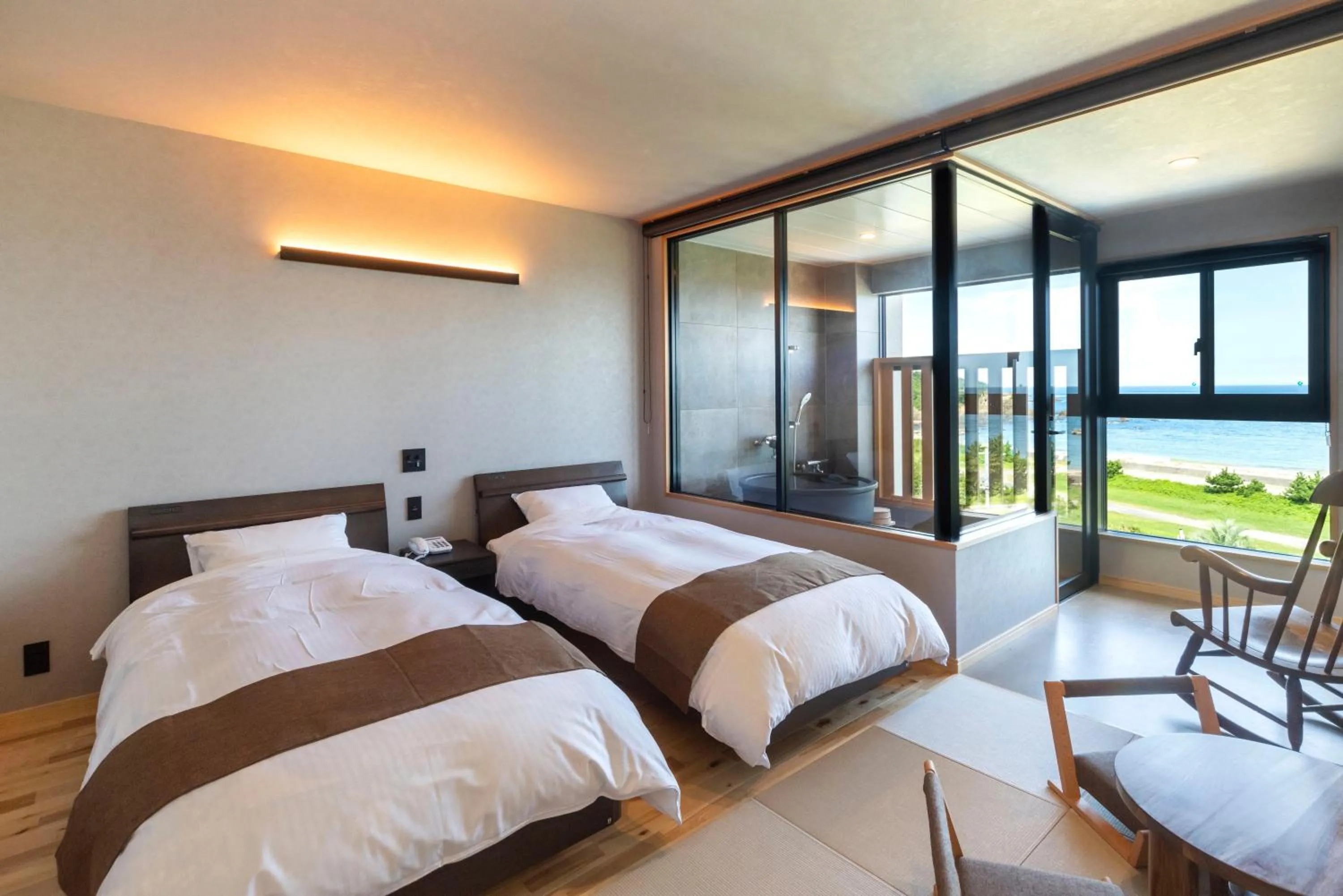 Bed in Michishio
