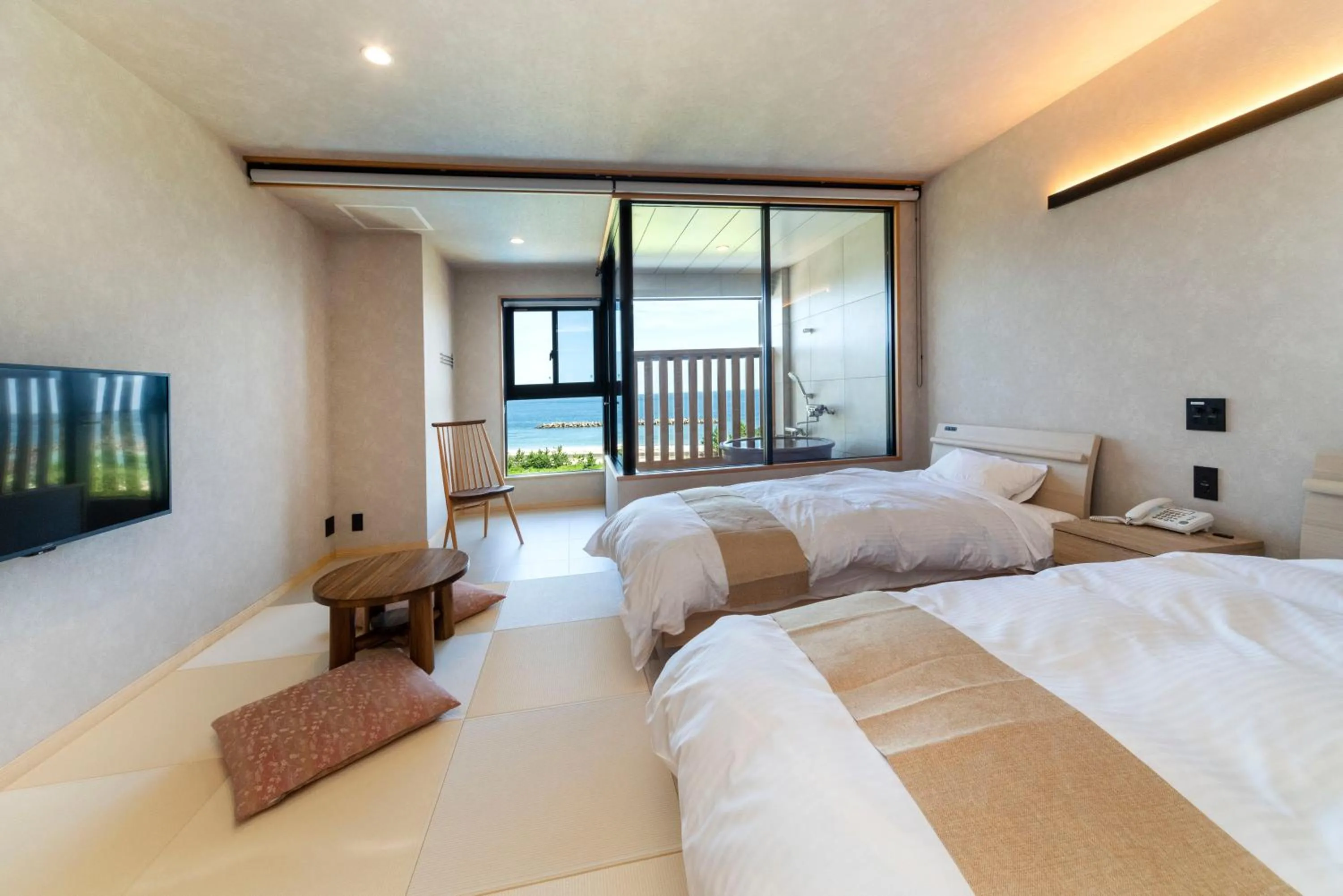 Bed in Michishio