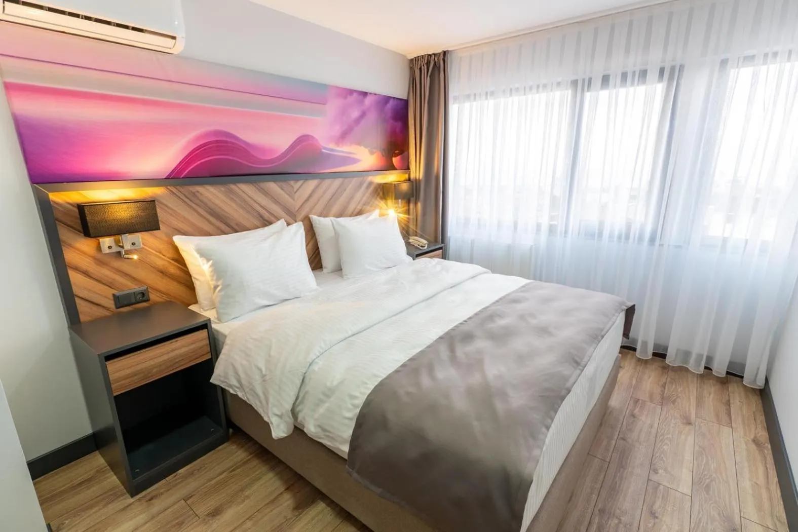 Bed in Yusufhan Suites