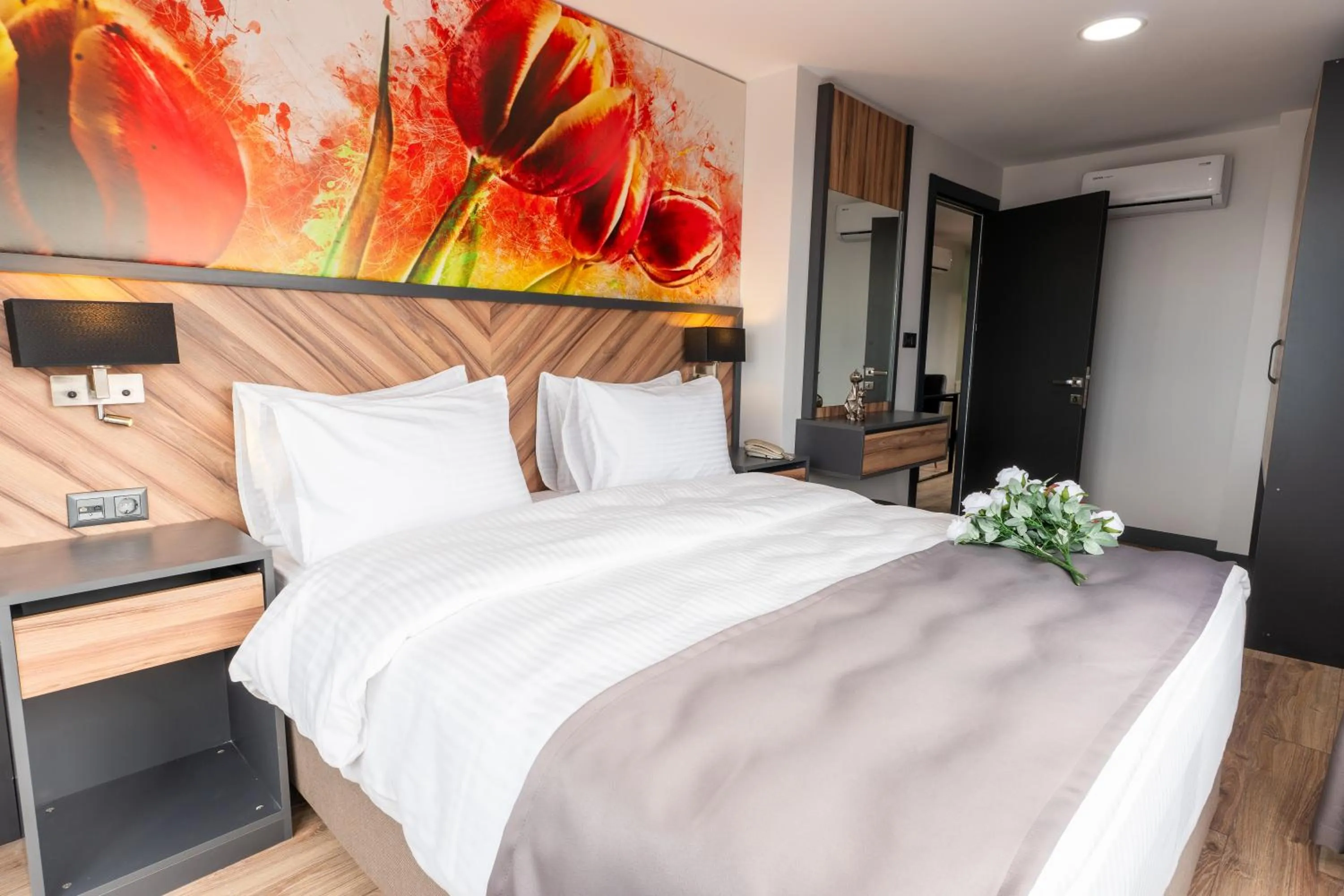 Bed in Yusufhan Suites