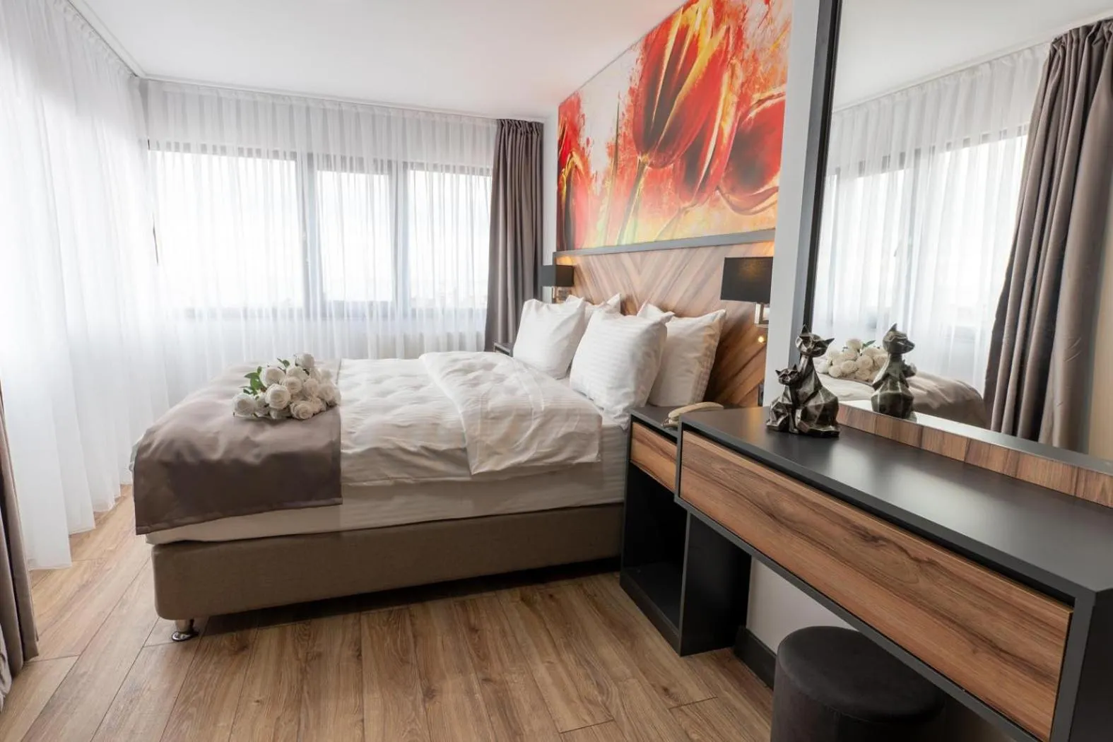 Bedroom, Bed in Yusufhan Suites