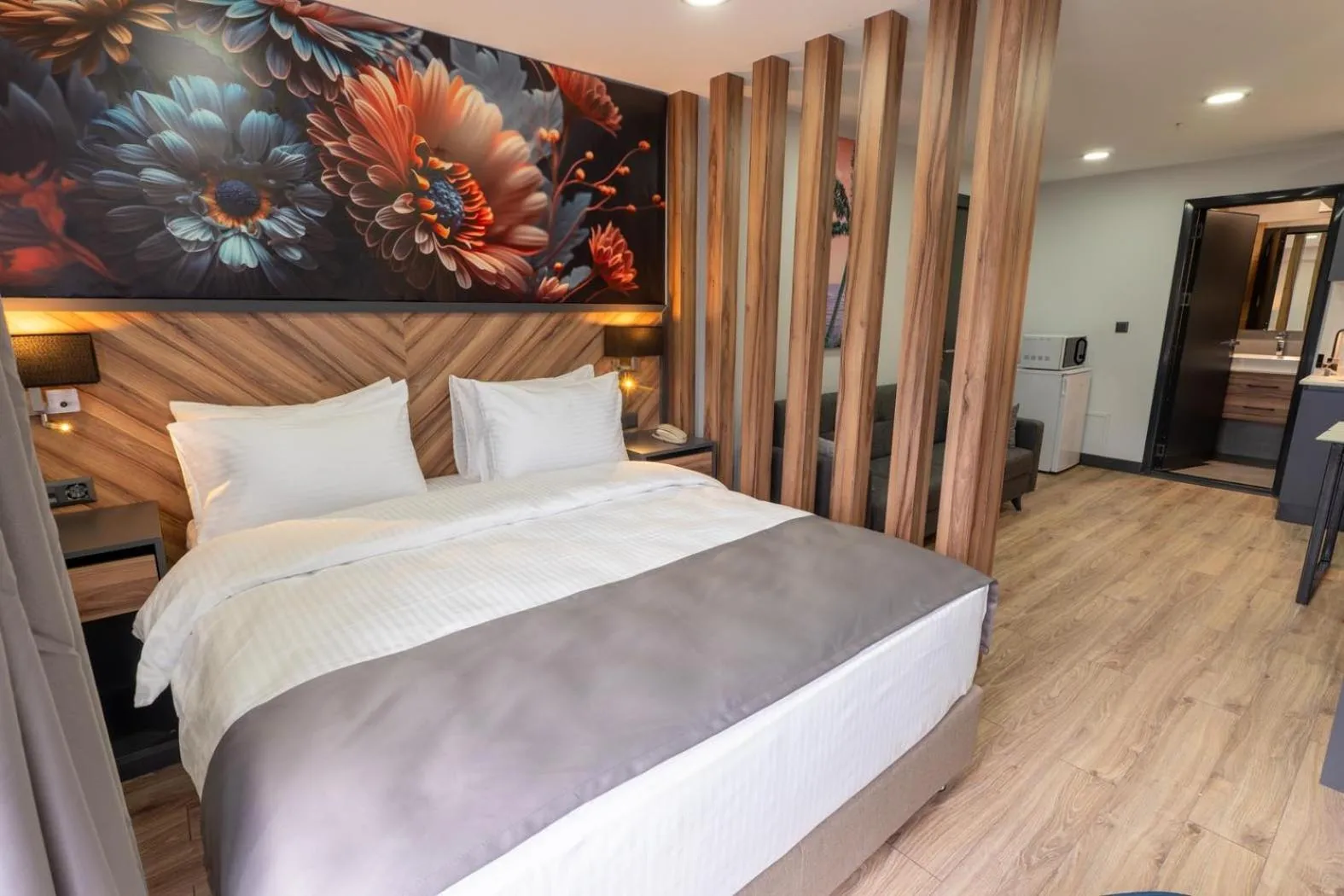 Bed in Yusufhan Suites