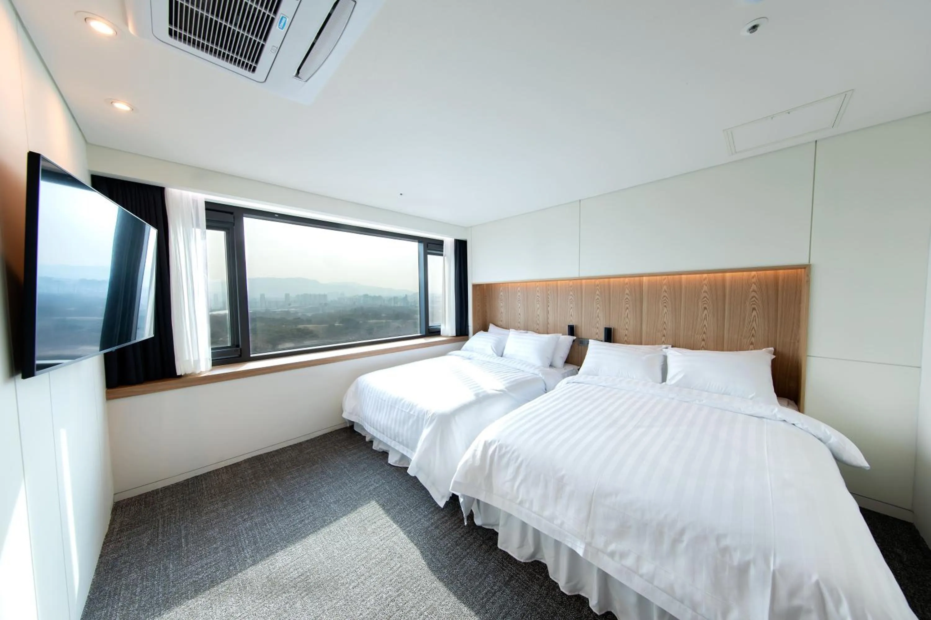 Bed in Seoul Olympic Parktel