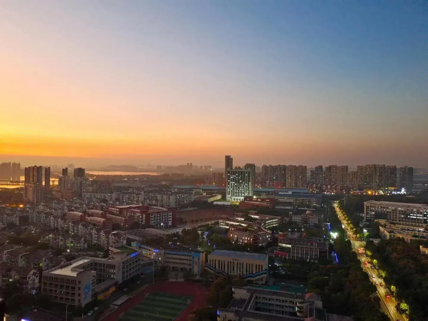 City view in Modena by Fraser Zhuankou Wuhan City view in Modena by Fraser Zhuankou Wuhan