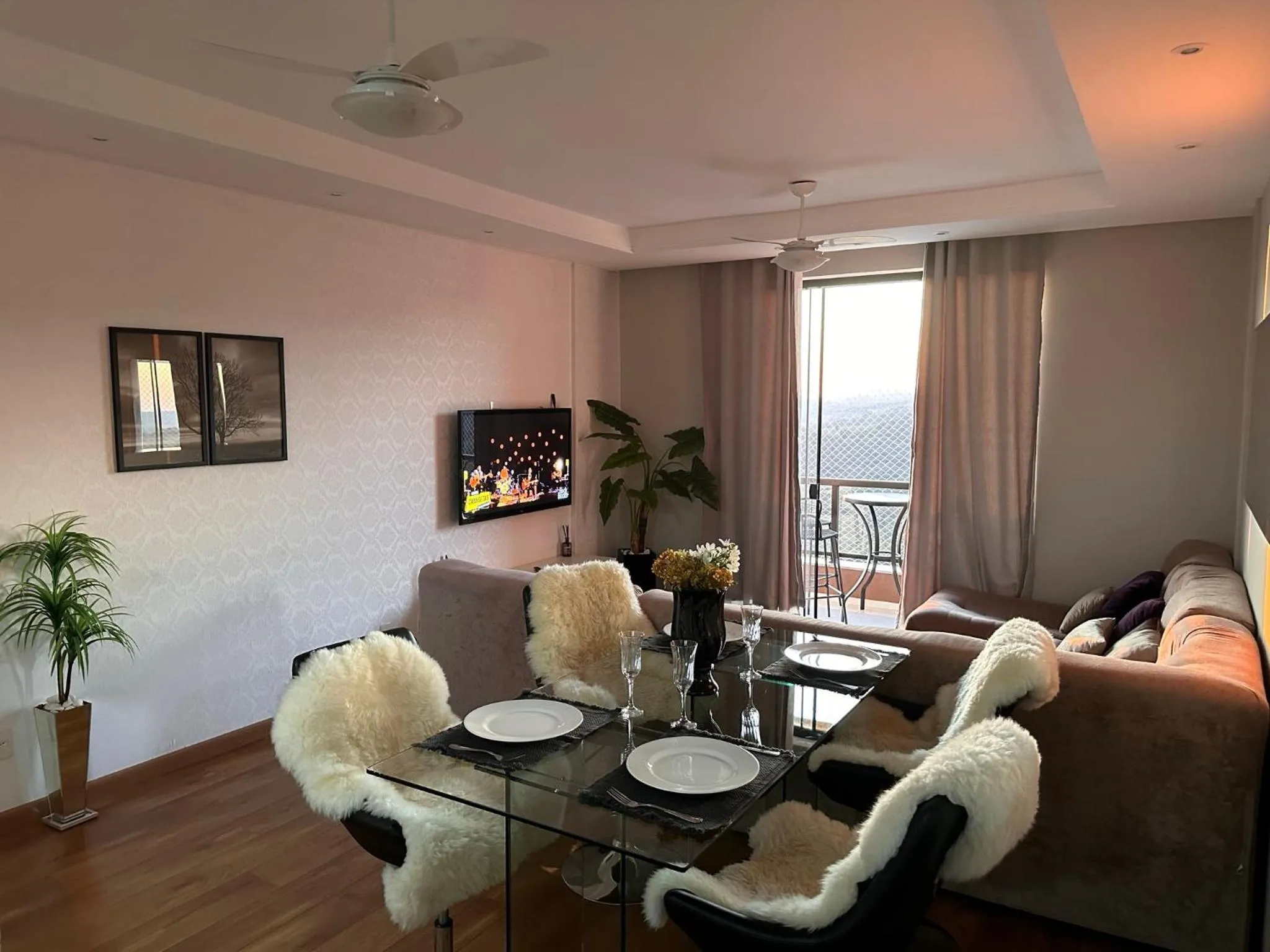 Apartment with Mountain View in A Melhor vista de água de Lindóia