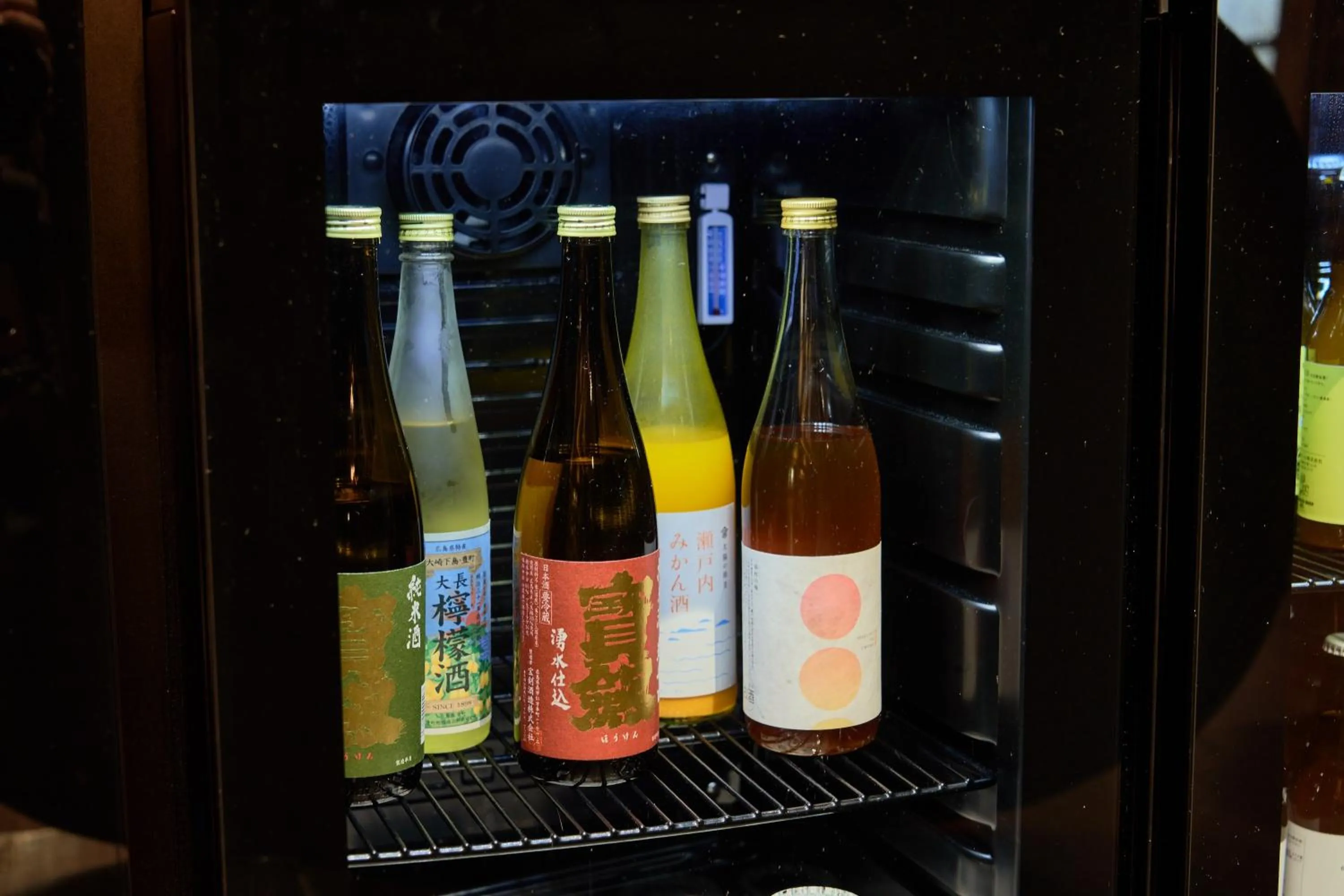 Drinks in Ryokan Onomichi Nishiyama