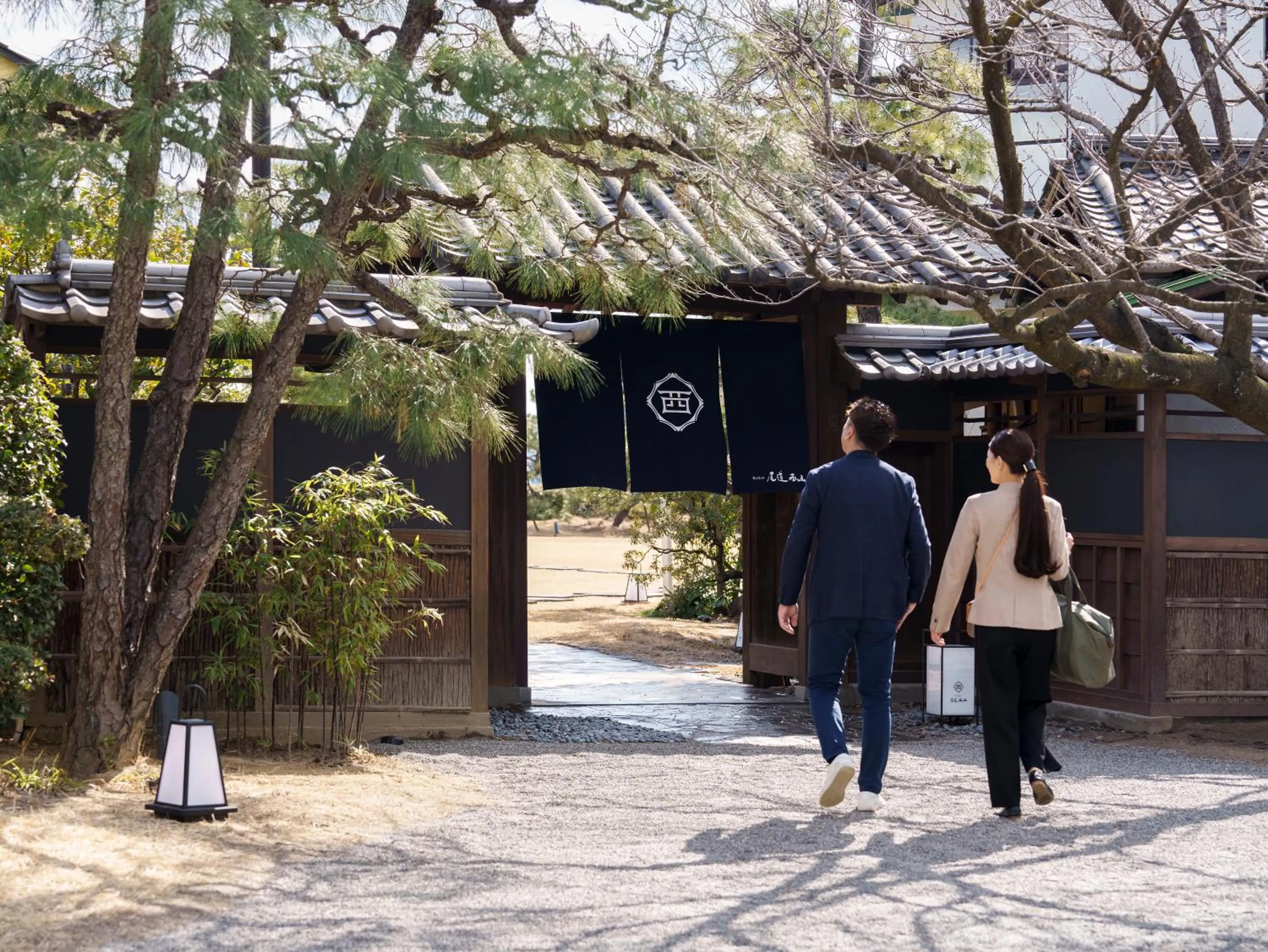 Facade/entrance in Ryokan Onomichi Nishiyama
