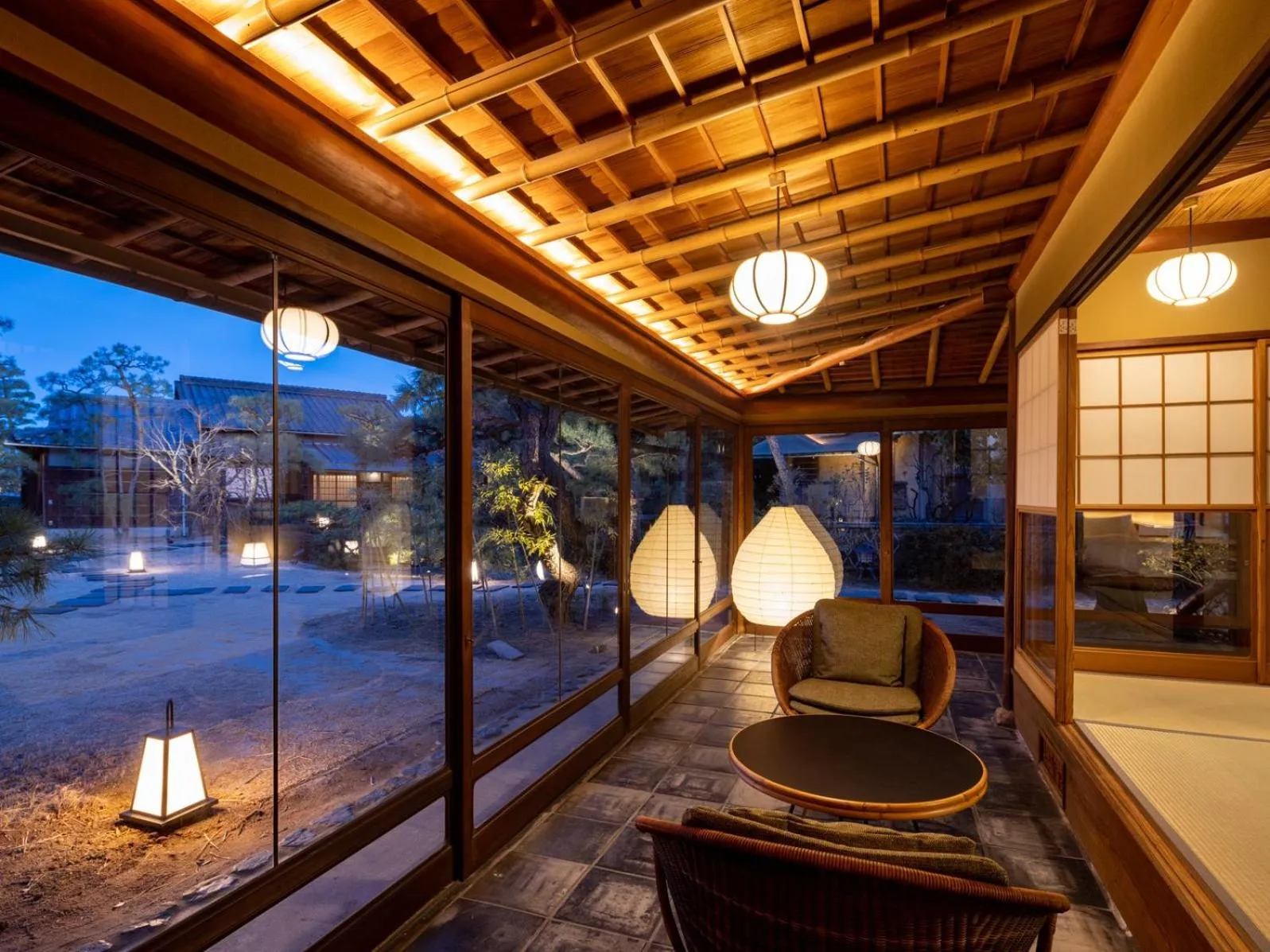 Photo of the whole room in Ryokan Onomichi Nishiyama