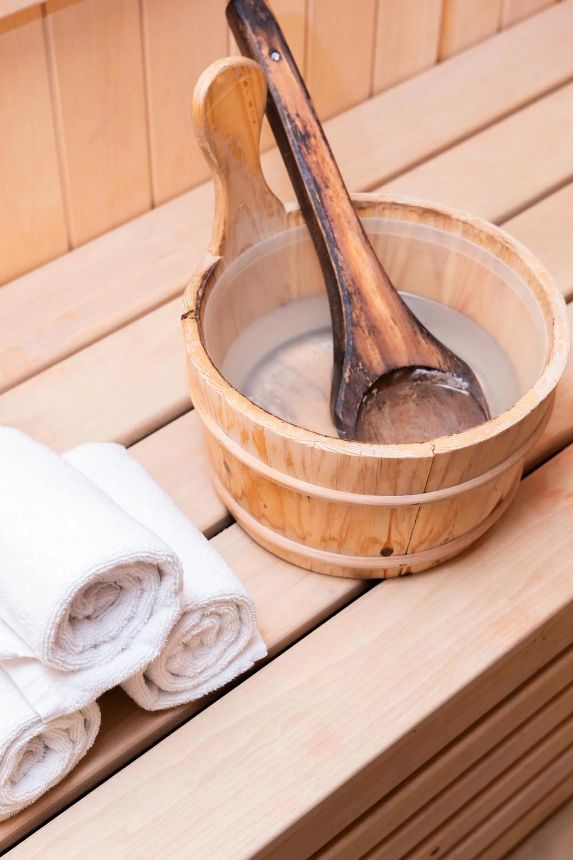 Sauna in Jood Hotel Apartments