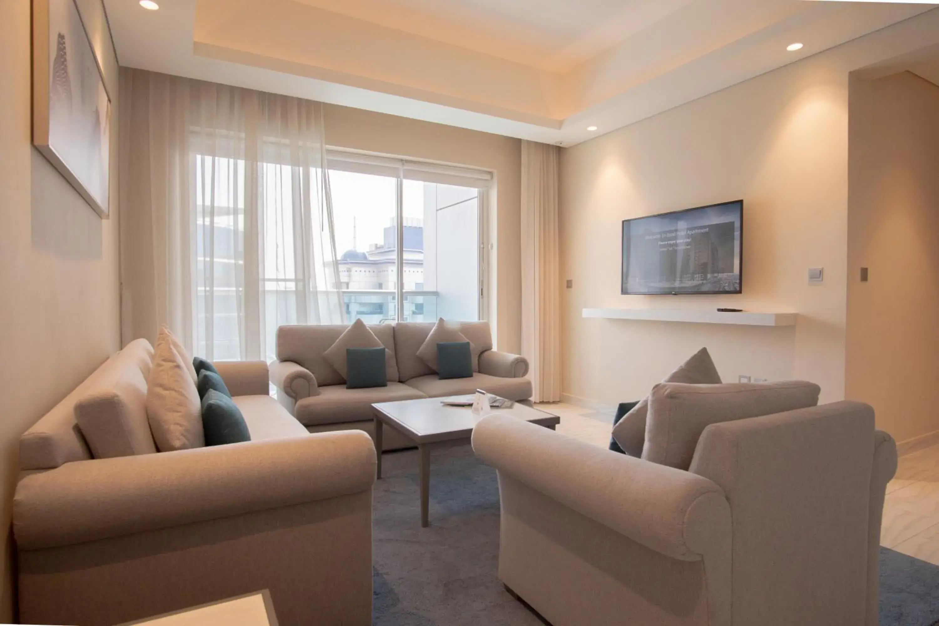 Living room in Jood Hotel Apartments Living room in Jood Hotel Apartments