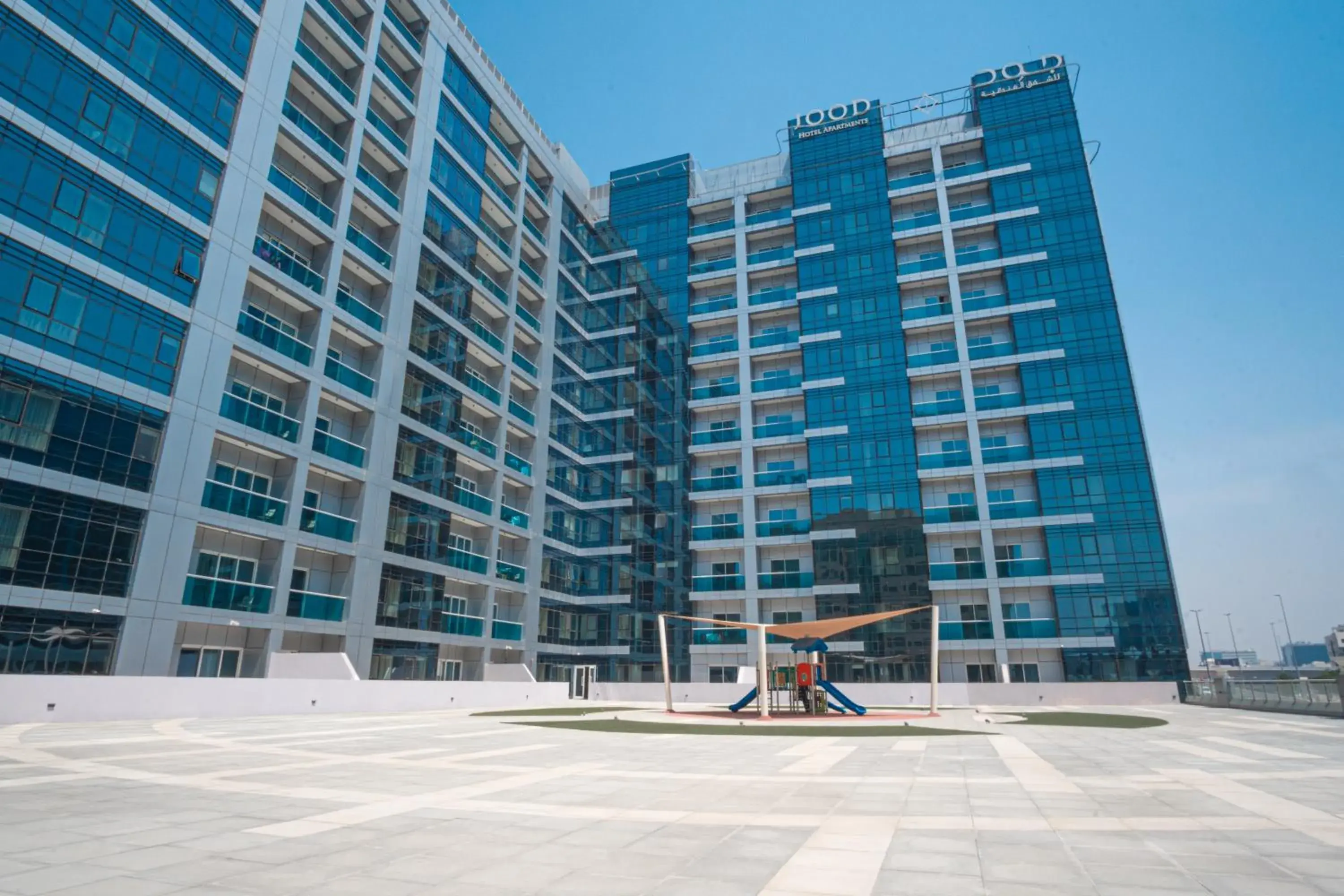 Property building in Jood Hotel Apartments Property building in Jood Hotel Apartments