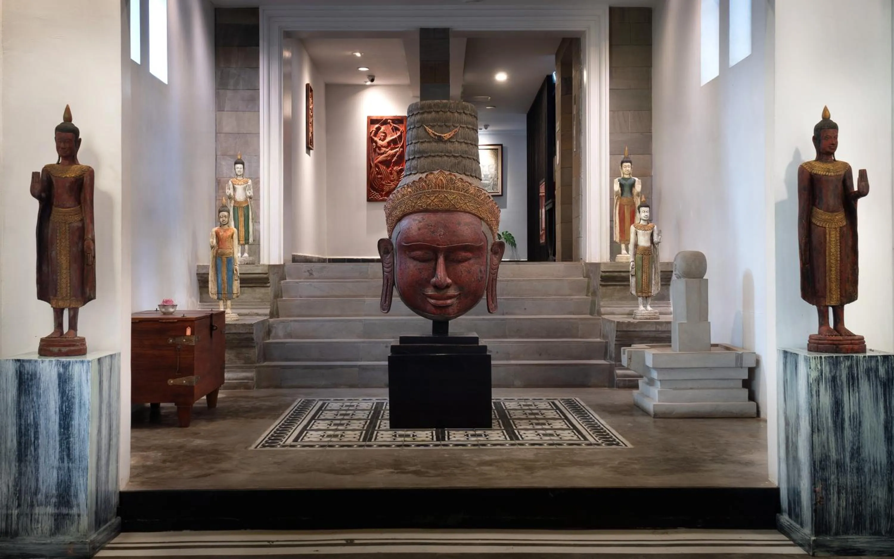 Decorative detail in The Community - Siem Reap