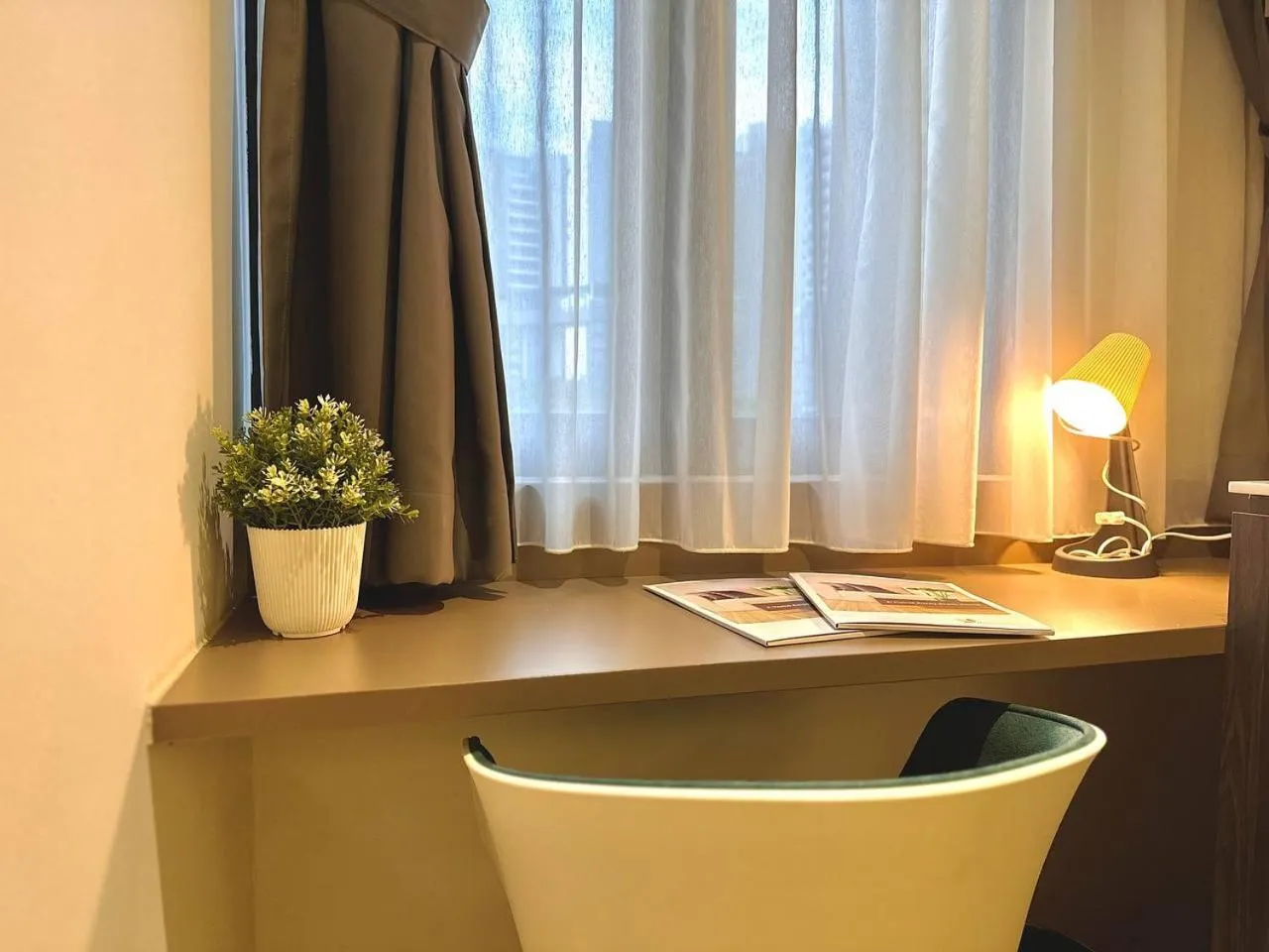 Seating area in ISA Hotel Amber Road