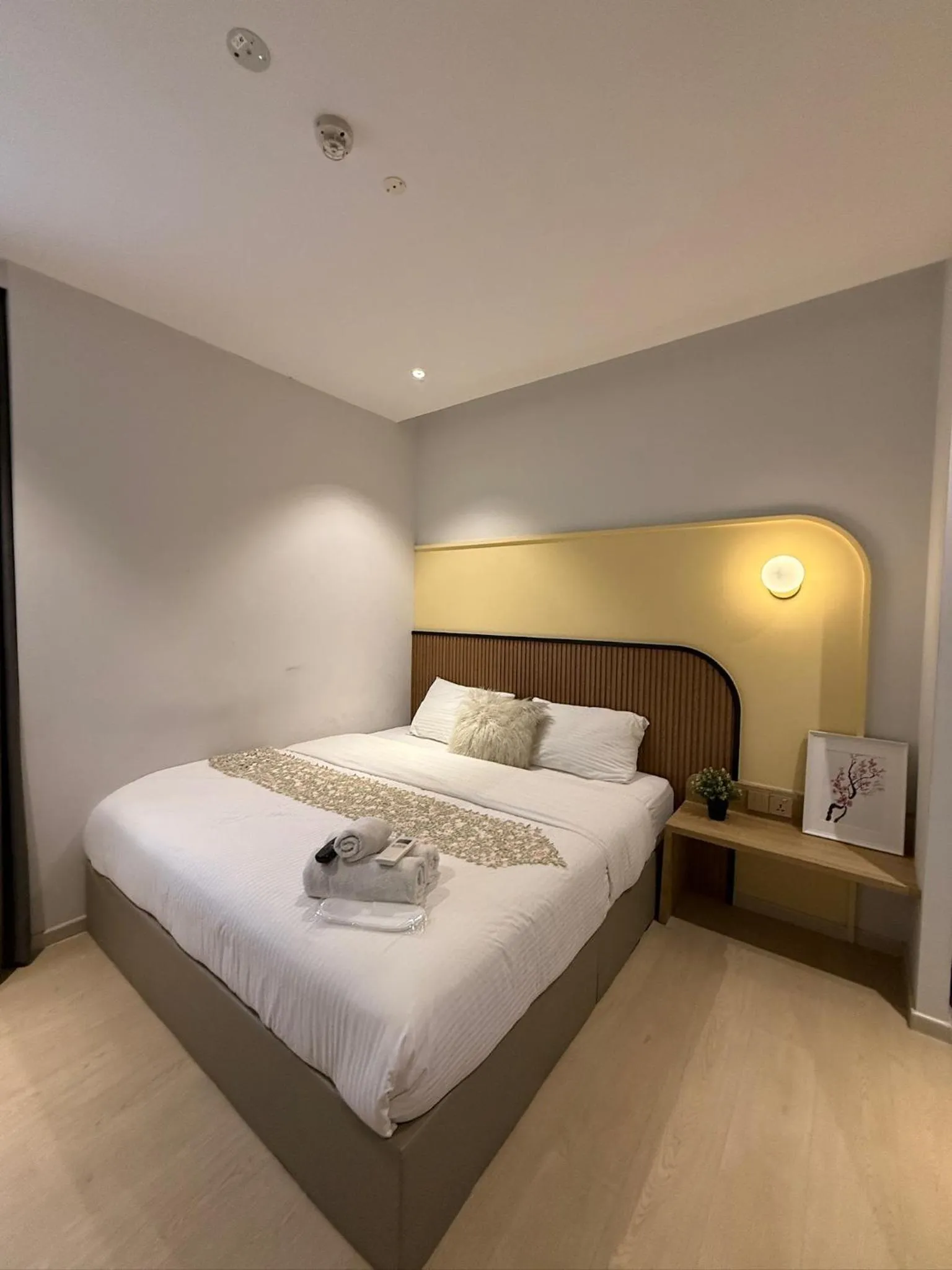 Bed in ISA Hotel Amber Road