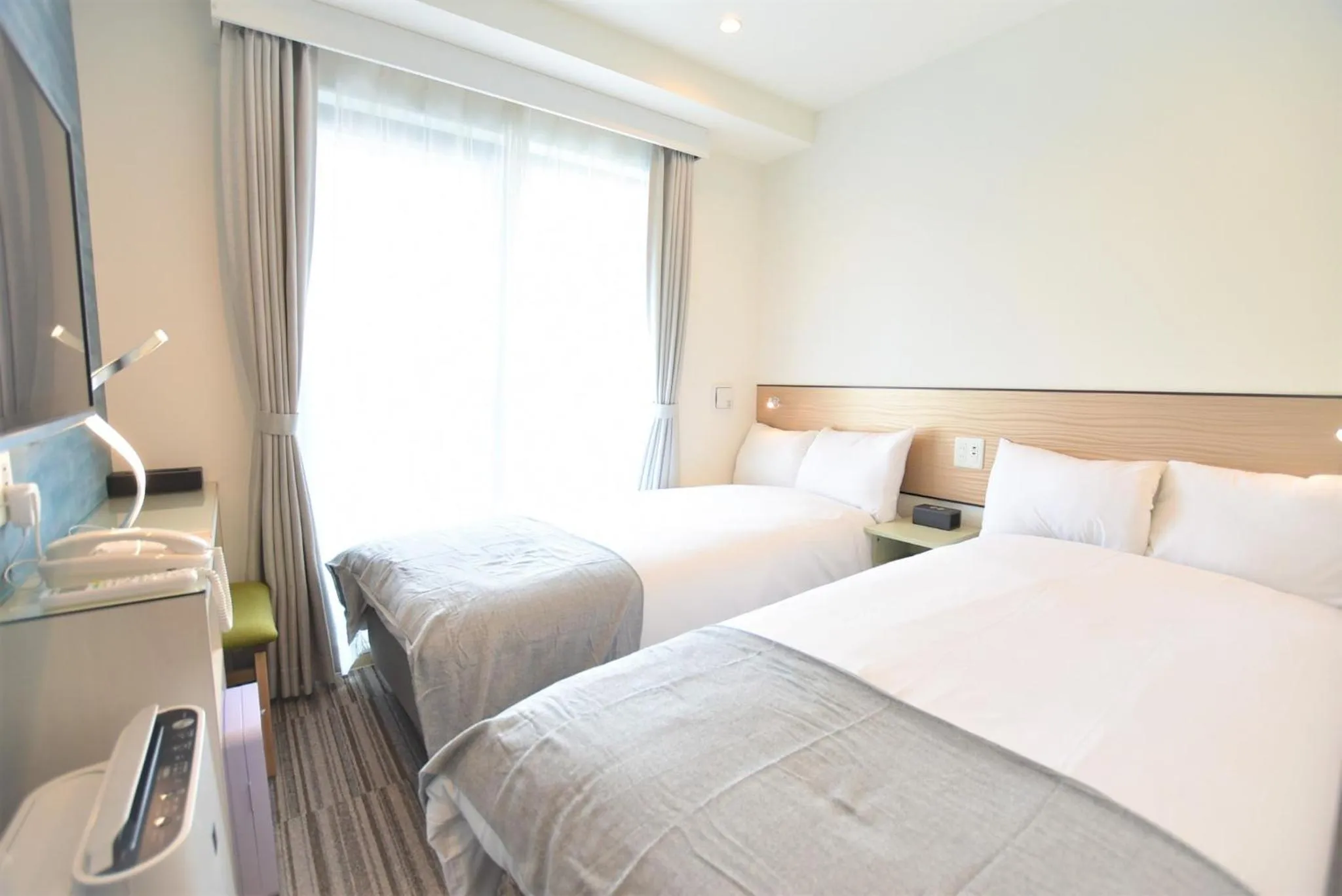 Bed in ENKA NAMBA 1 HOTEL