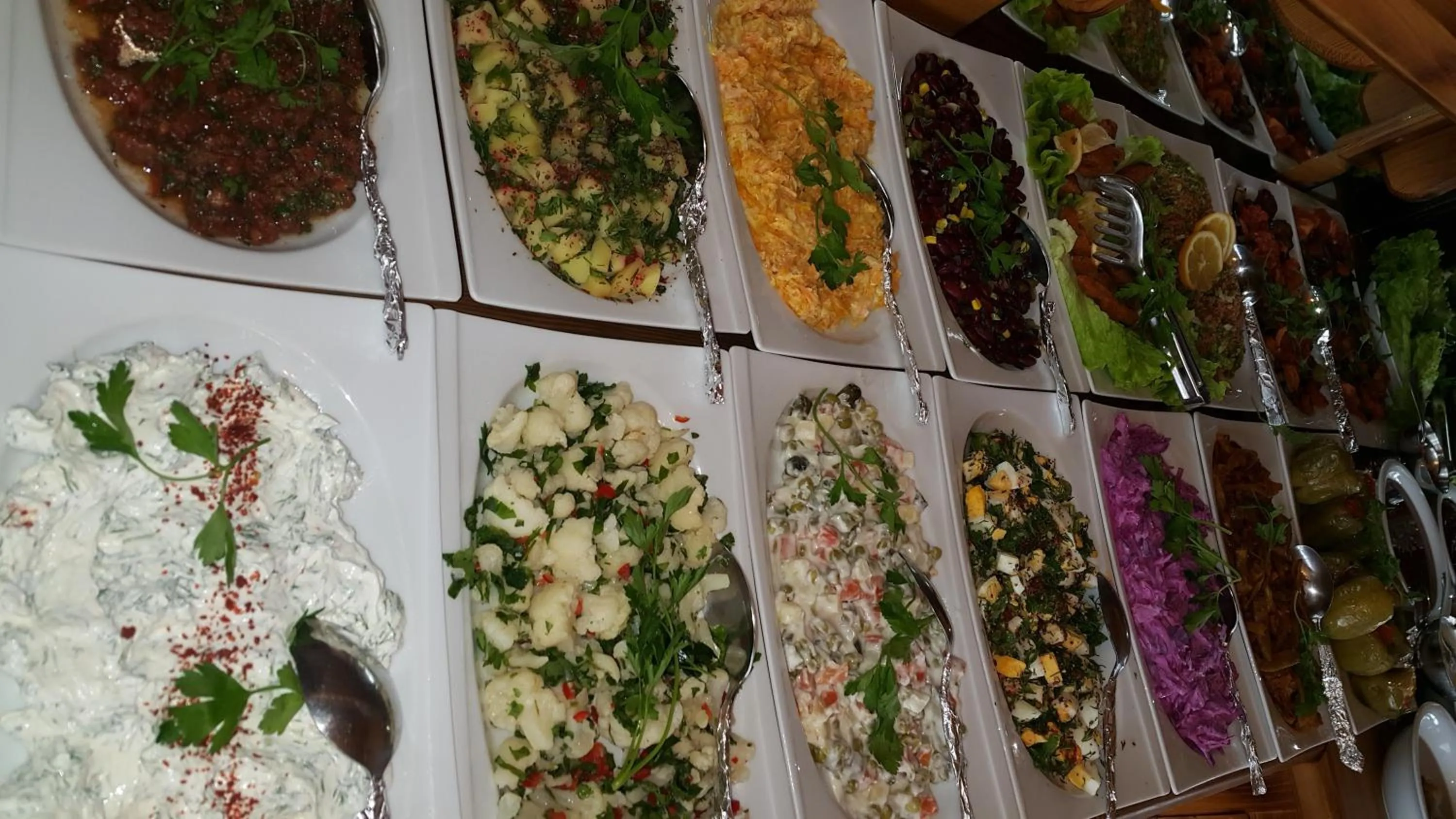 Buffet breakfast in Kadıoğlu Konağı