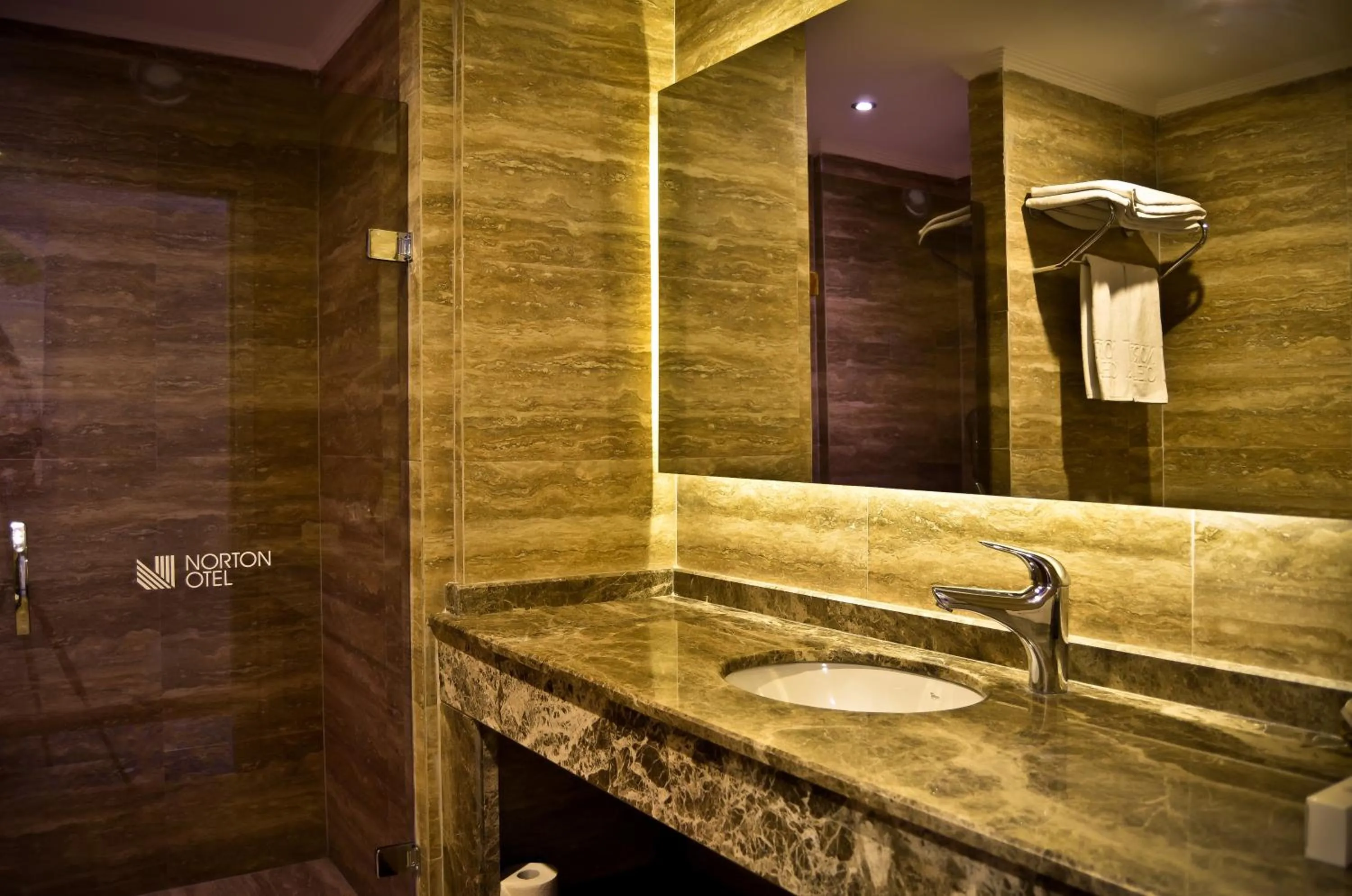 Shower in Norton Hotel