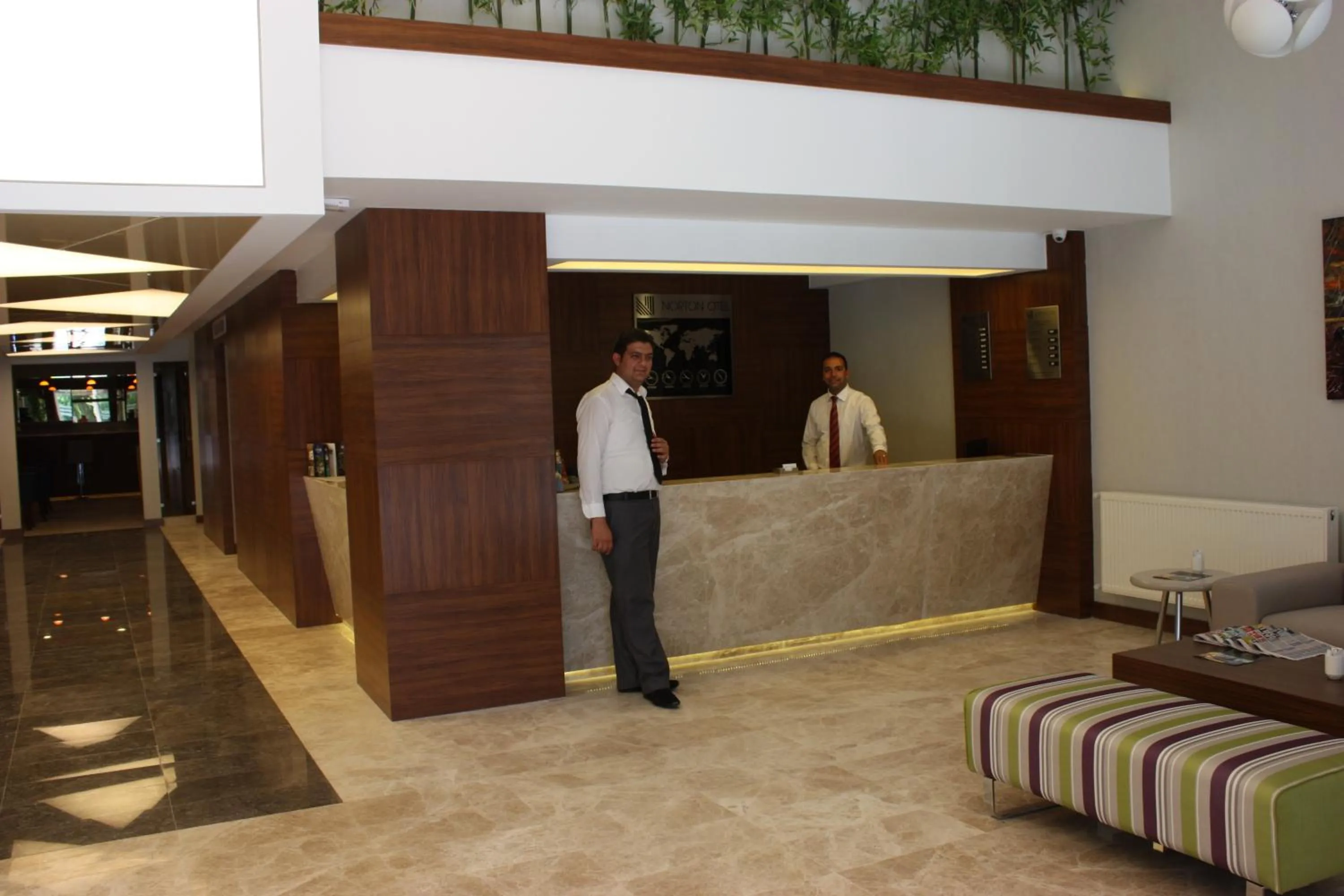 Lobby or reception in Norton Hotel