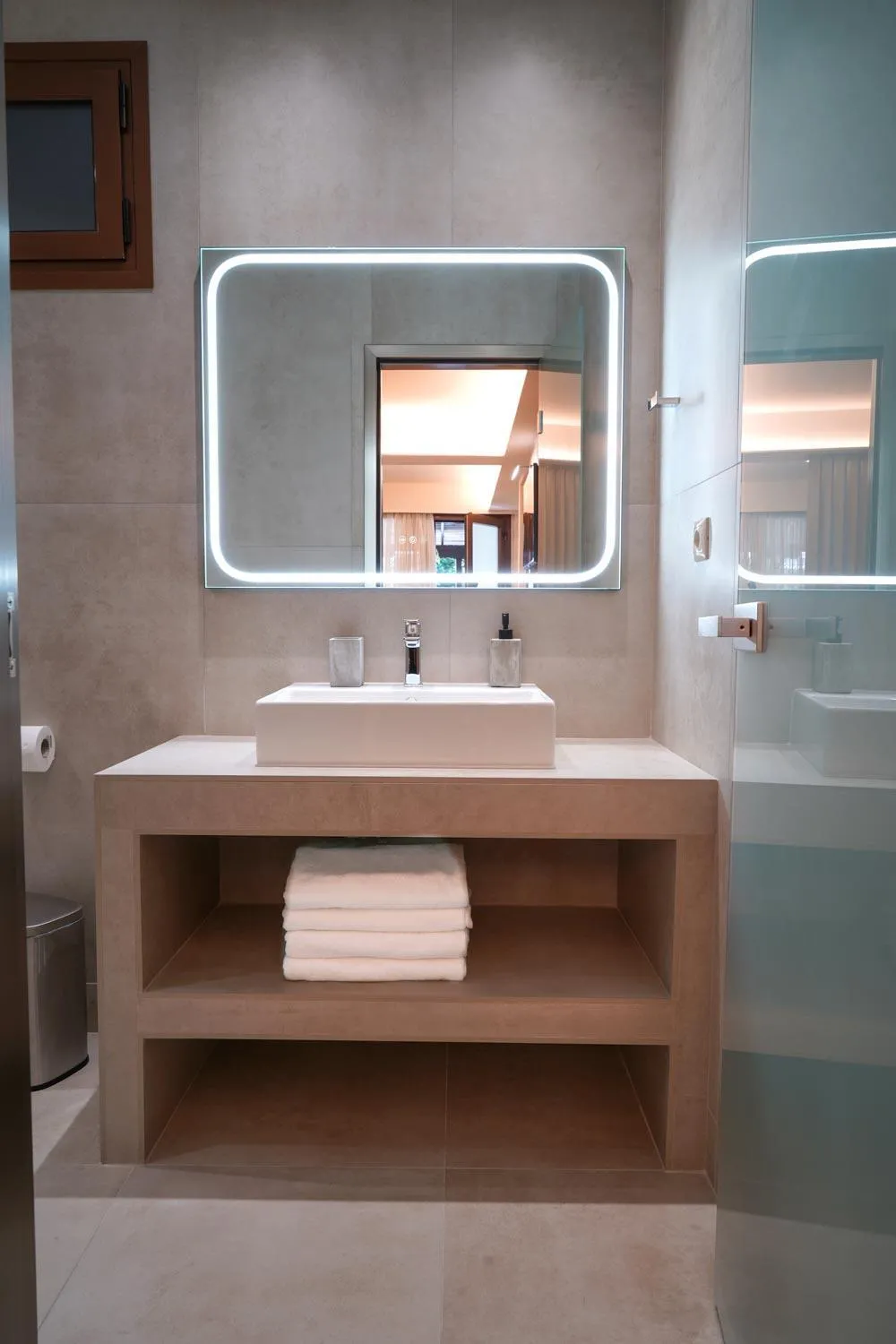 Bathroom in Nepheli Apartments and Studios