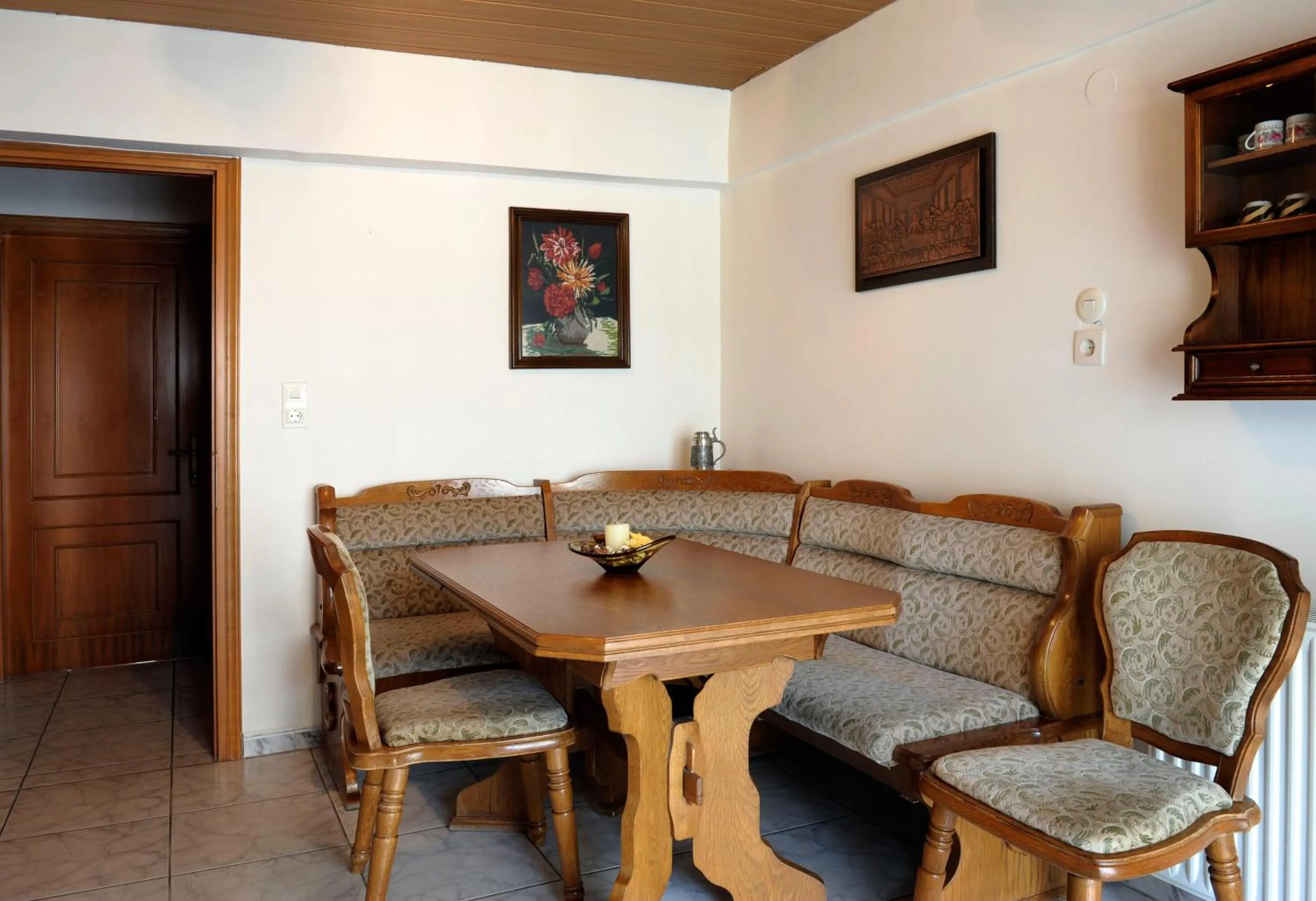Kitchen or kitchenette in Nepheli Apartments and Studios