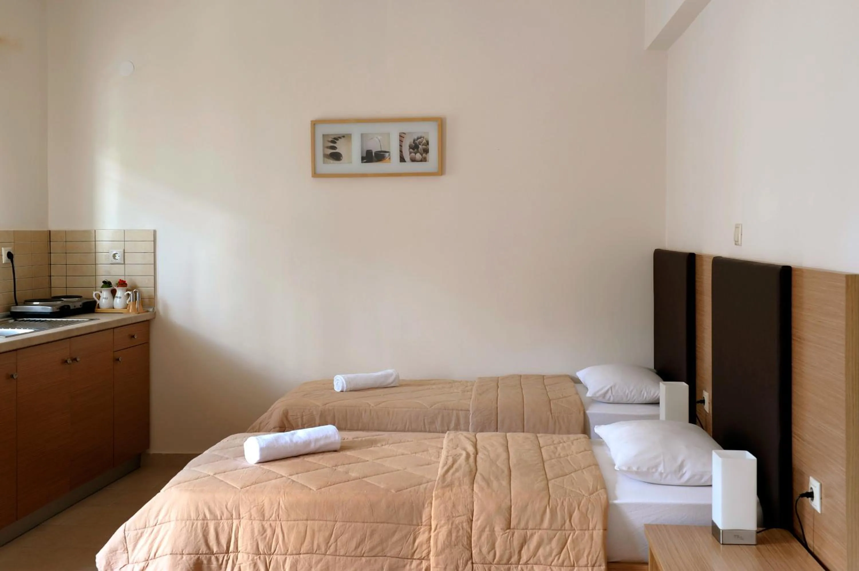 Bedroom, Bed in Nepheli Apartments and Studios