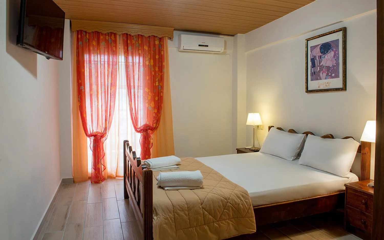 Bedroom, Bed in Nepheli Apartments and Studios