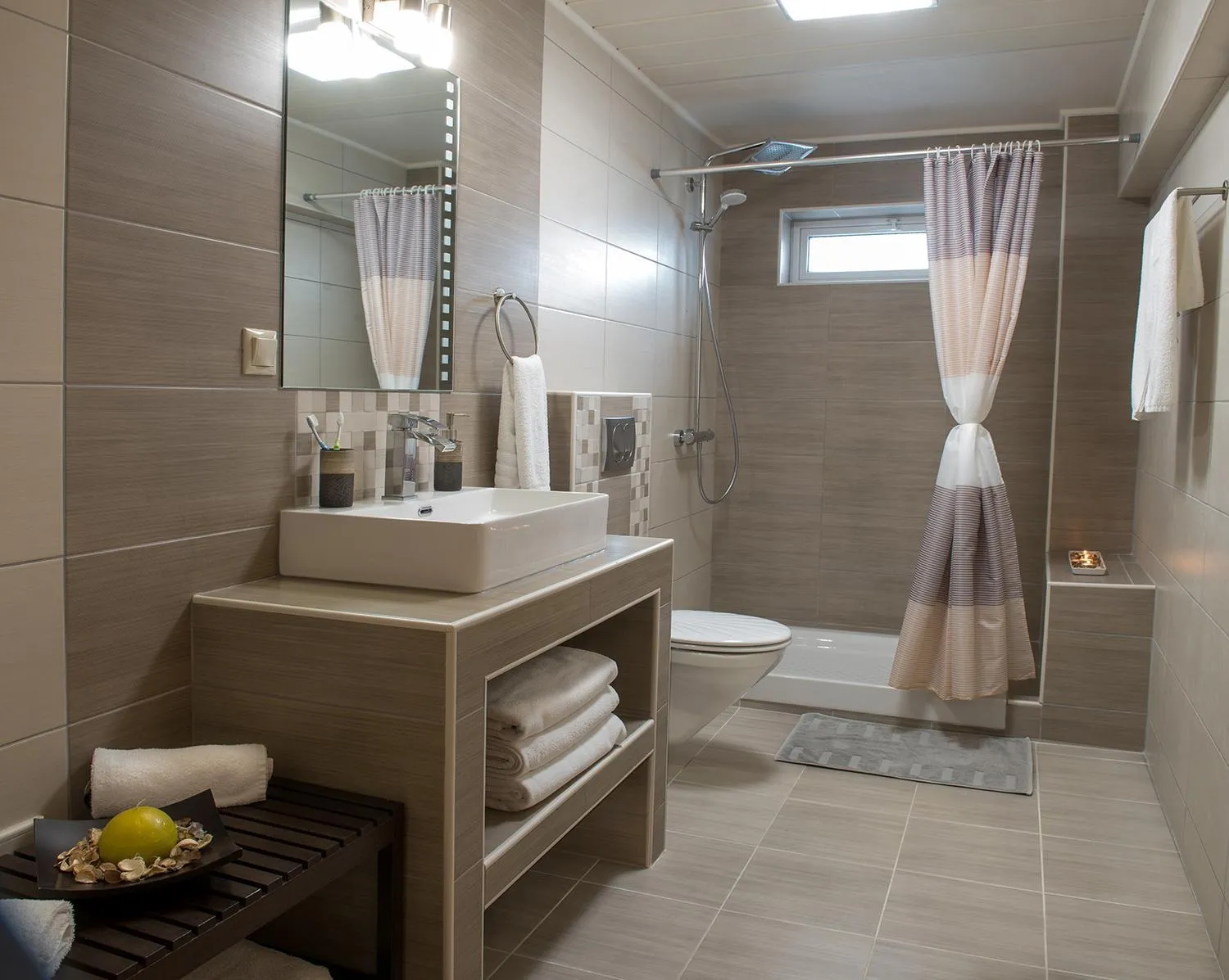 Bathroom in Nepheli Apartments and Studios